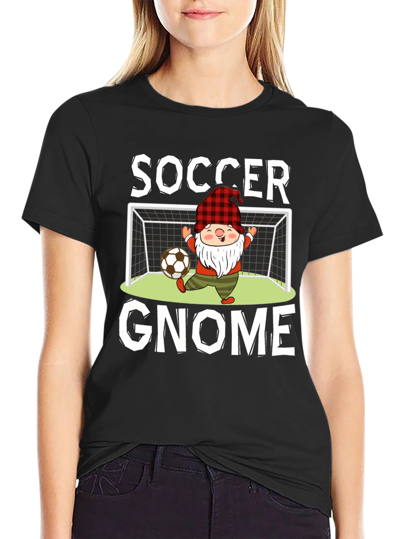 Soccer Gnome T-Shirt - Funny Sports Tee