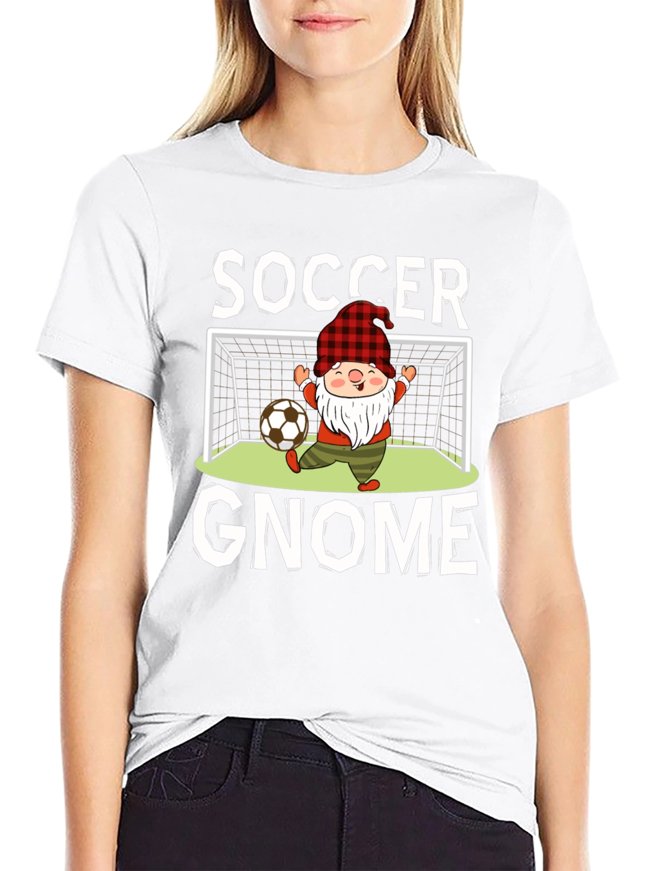 Soccer Gnome T-Shirt - Funny Sports Tee