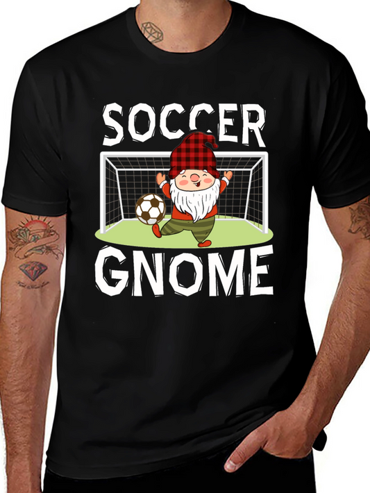 Soccer Gnome T-Shirt - Funny Sports Tee