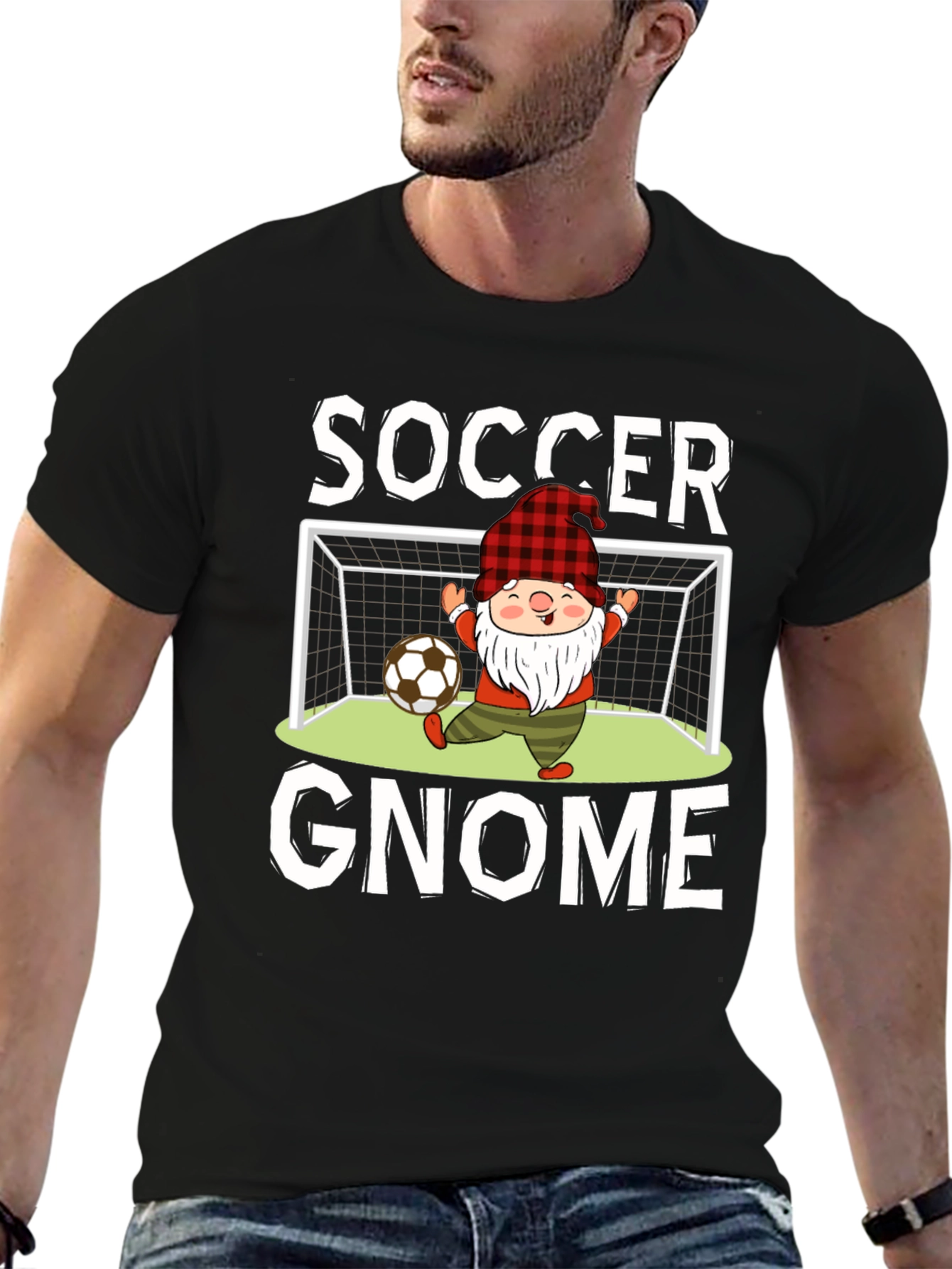 Soccer Gnome T-Shirt - Funny Sports Tee