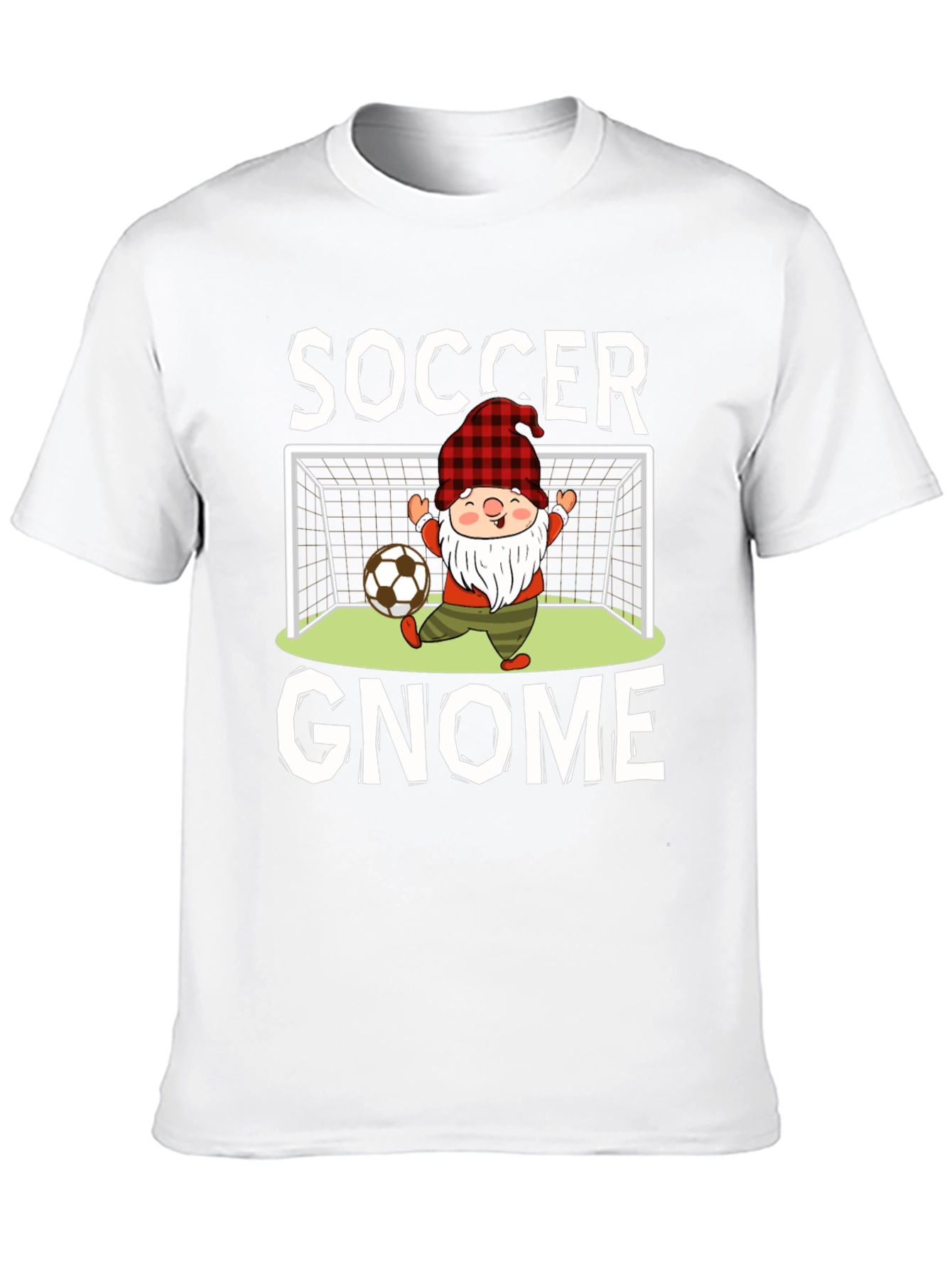 Soccer Gnome T-Shirt - Funny Sports Tee
