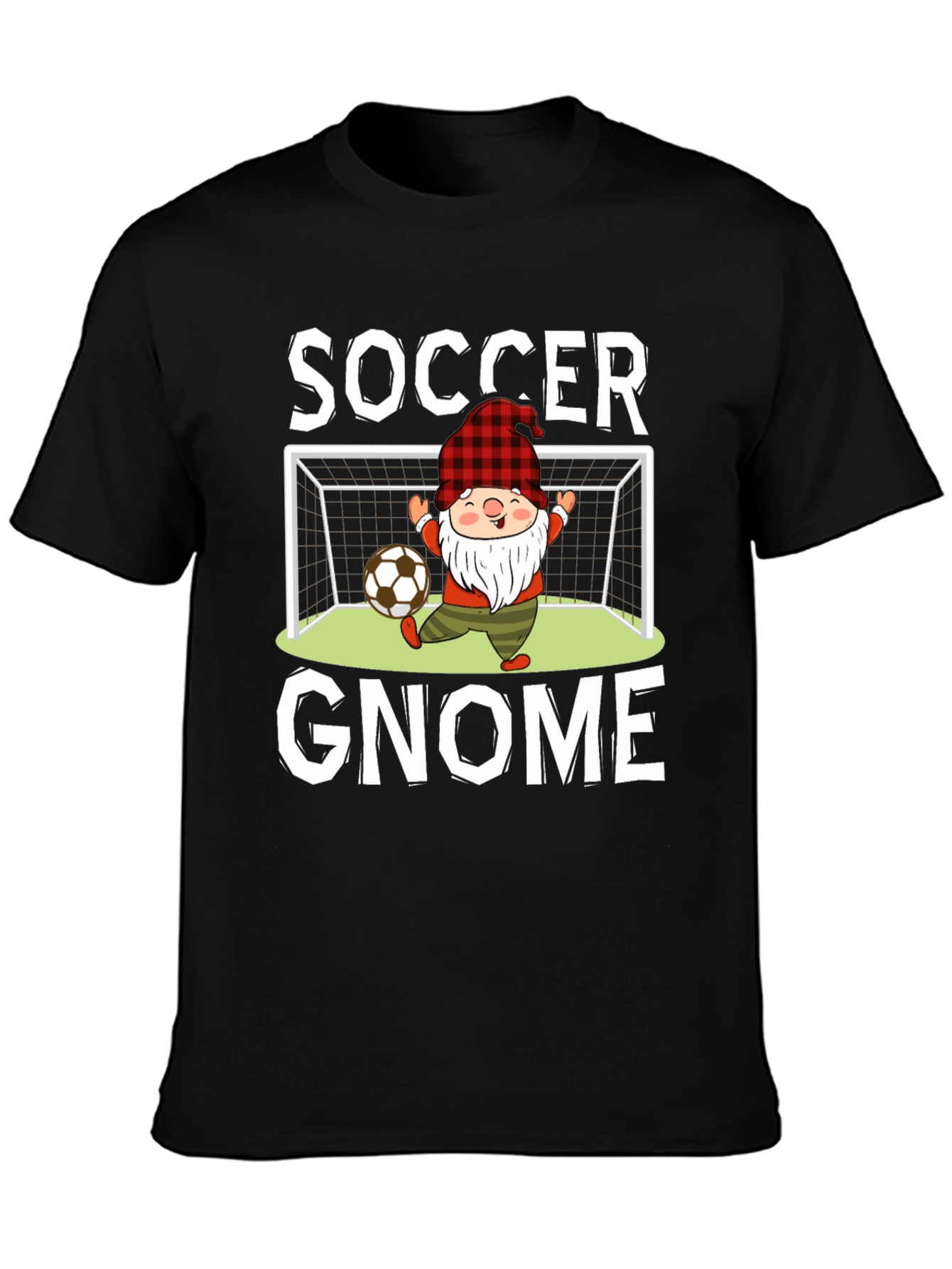 Soccer Gnome T-Shirt - Funny Sports Tee