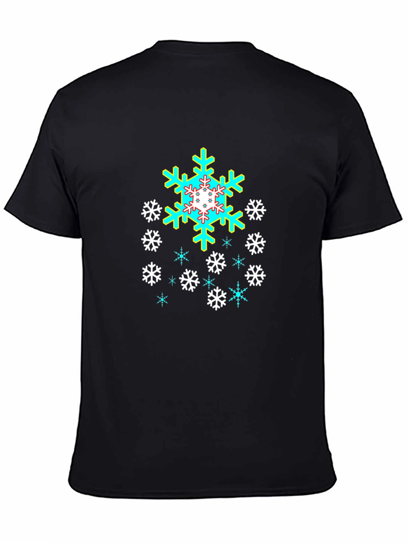 Snowflake Graphic Tee - Cool Winter Style