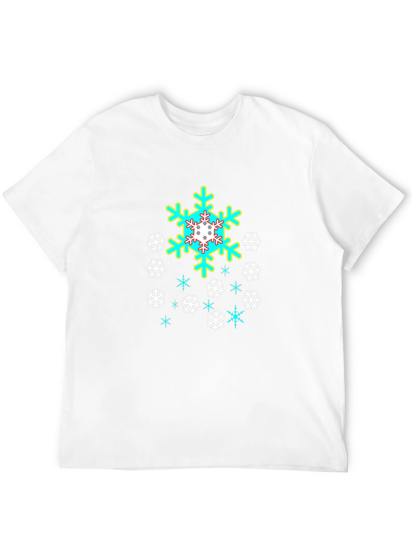 Snowflake Graphic Tee - Cool Winter Style
