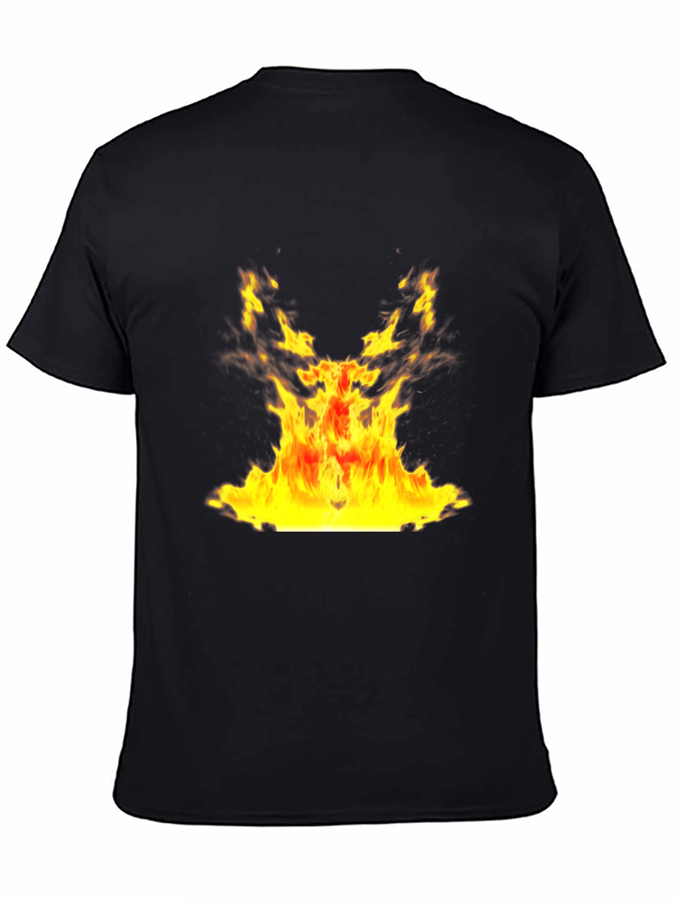 Inferno Graphic Tee - Bold Flame Design