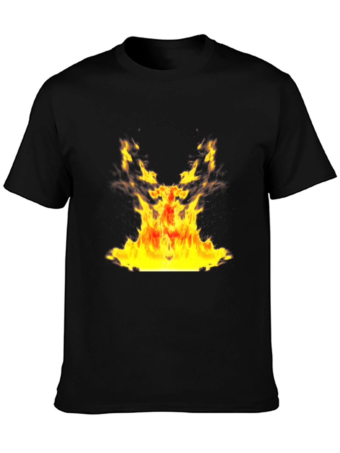 Inferno Graphic Tee - Bold Flame Design