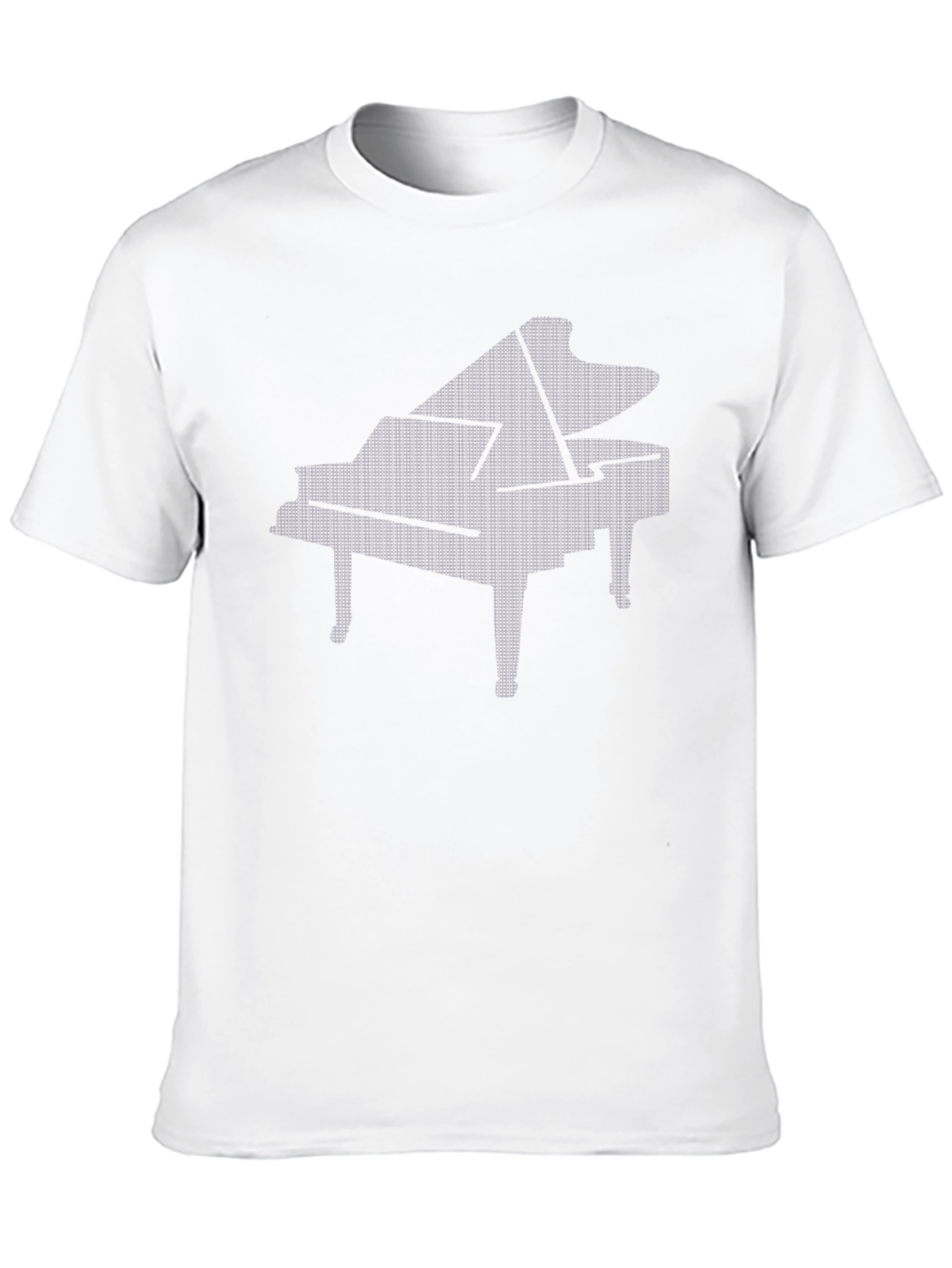 Grand Piano Graphic Tee - Black