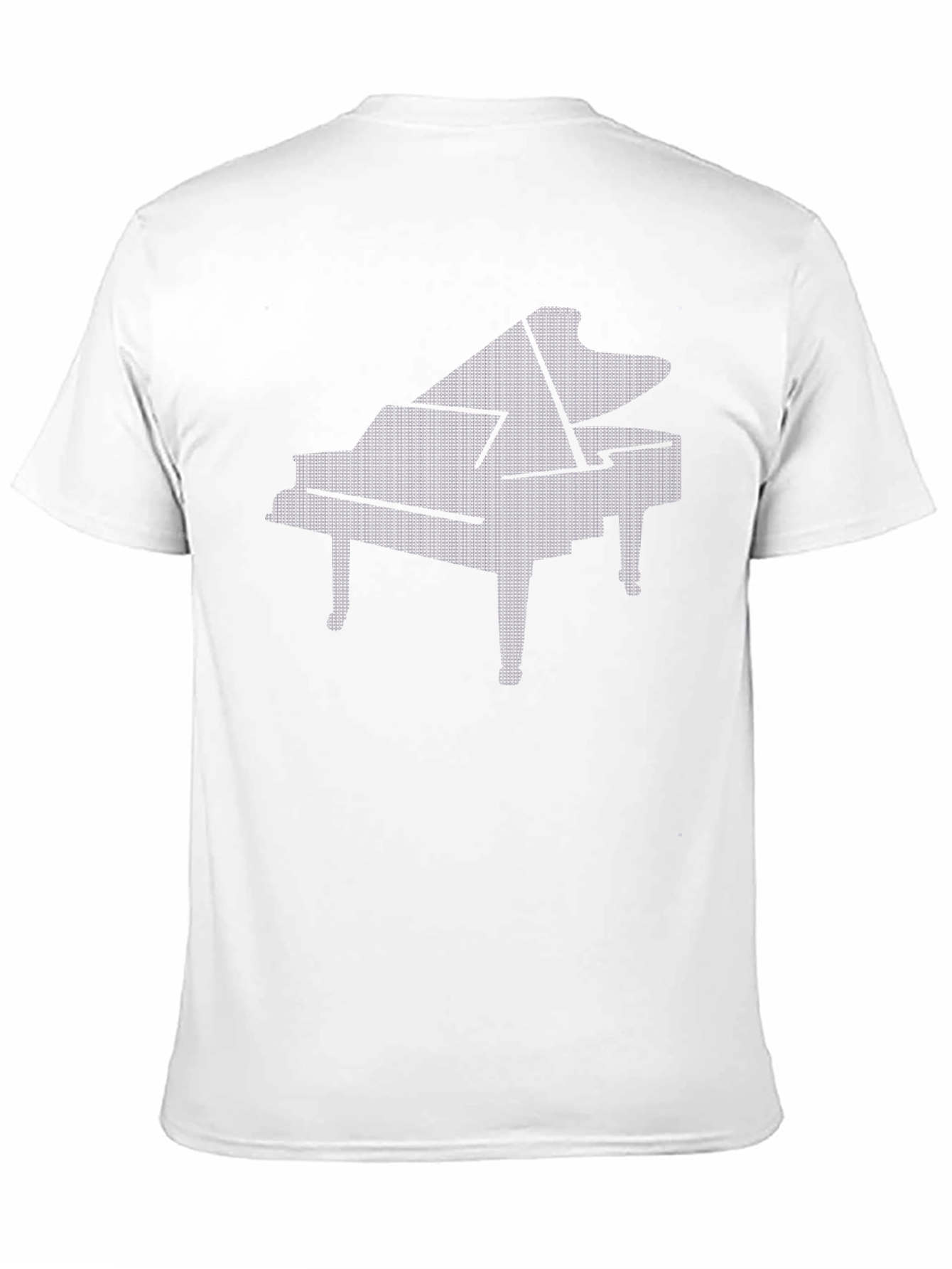 Grand Piano Graphic Tee - Black
