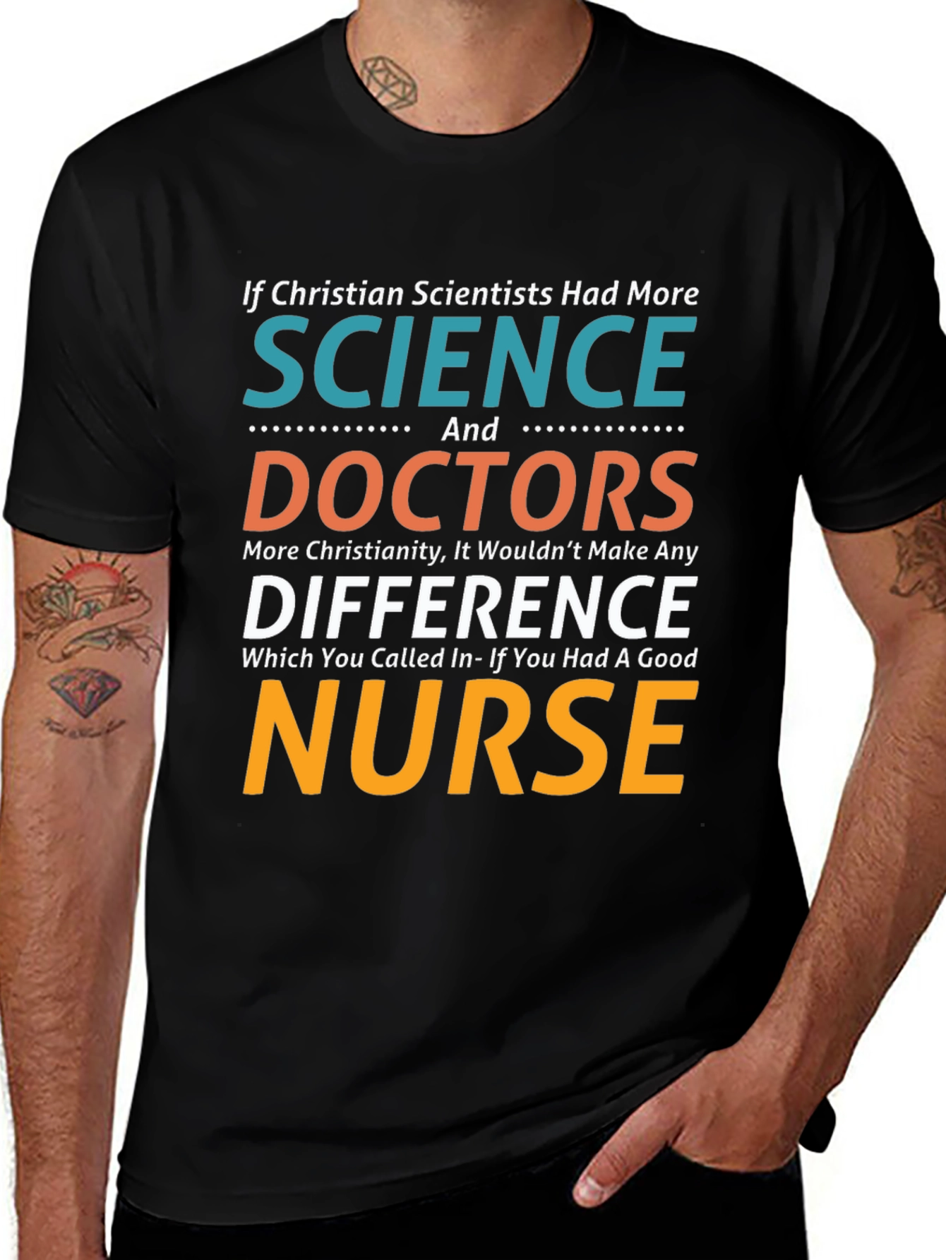 Christian Scientist Nurse Humor T-Shirt