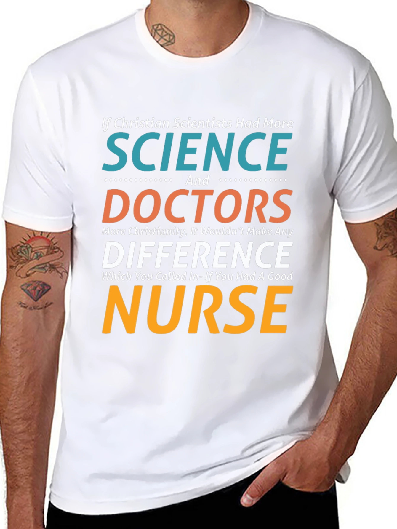 Christian Scientist Nurse Humor T-Shirt