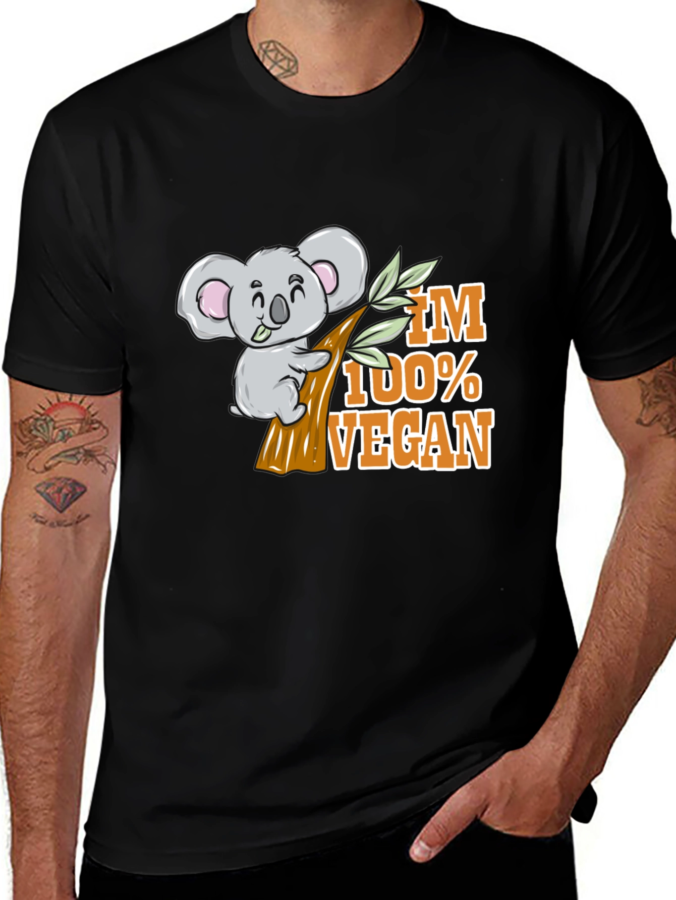 Vegan Koala T-Shirt - 100% Vegan