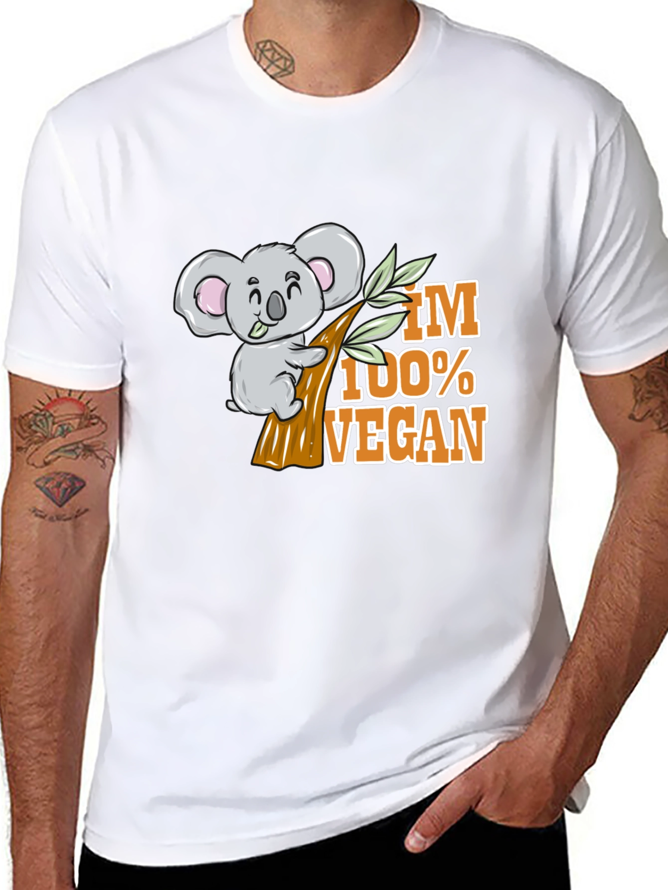 Vegan Koala T-Shirt - 100% Vegan