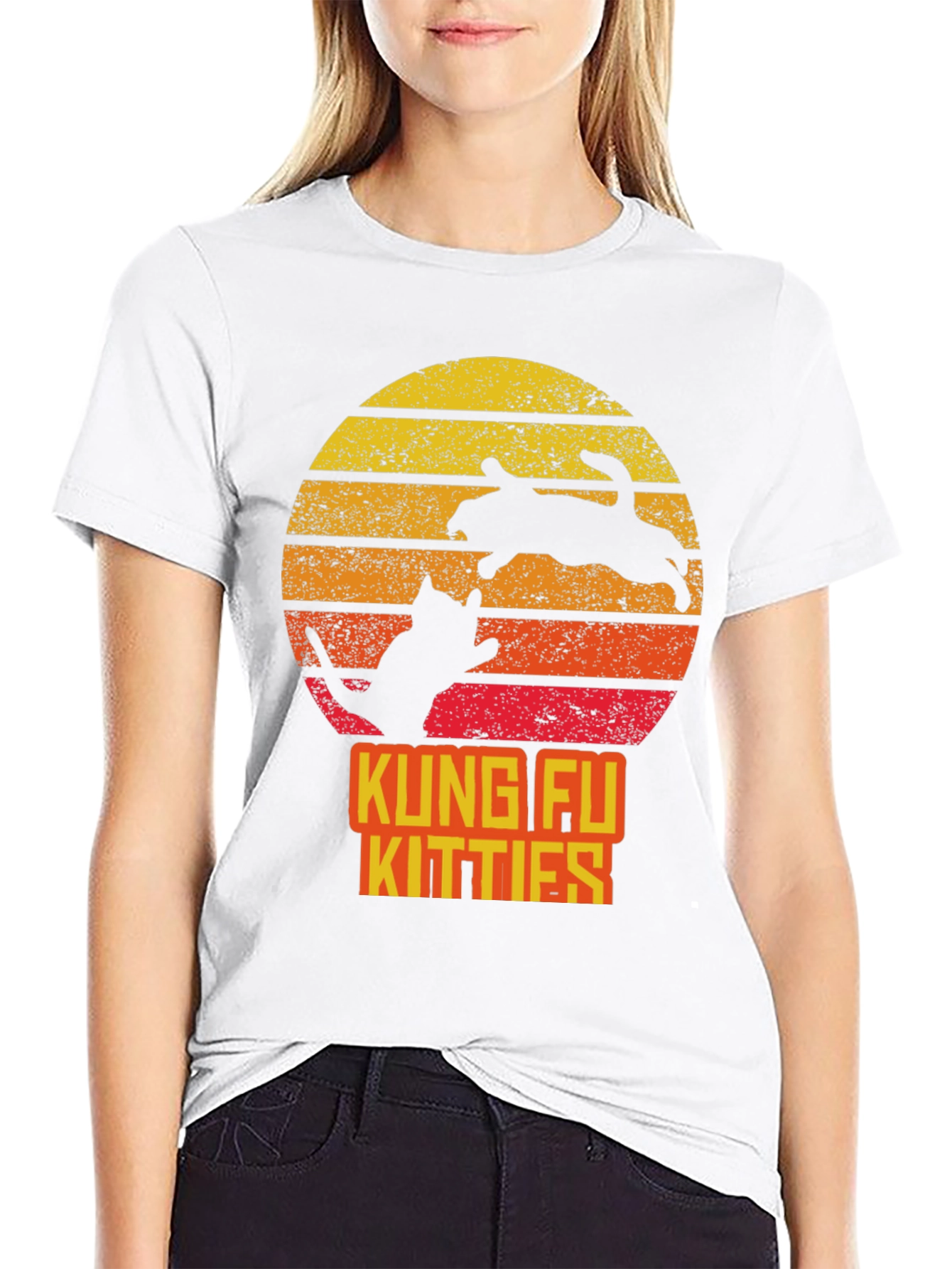 Kung Fu Kitties Graphic T-Shirt