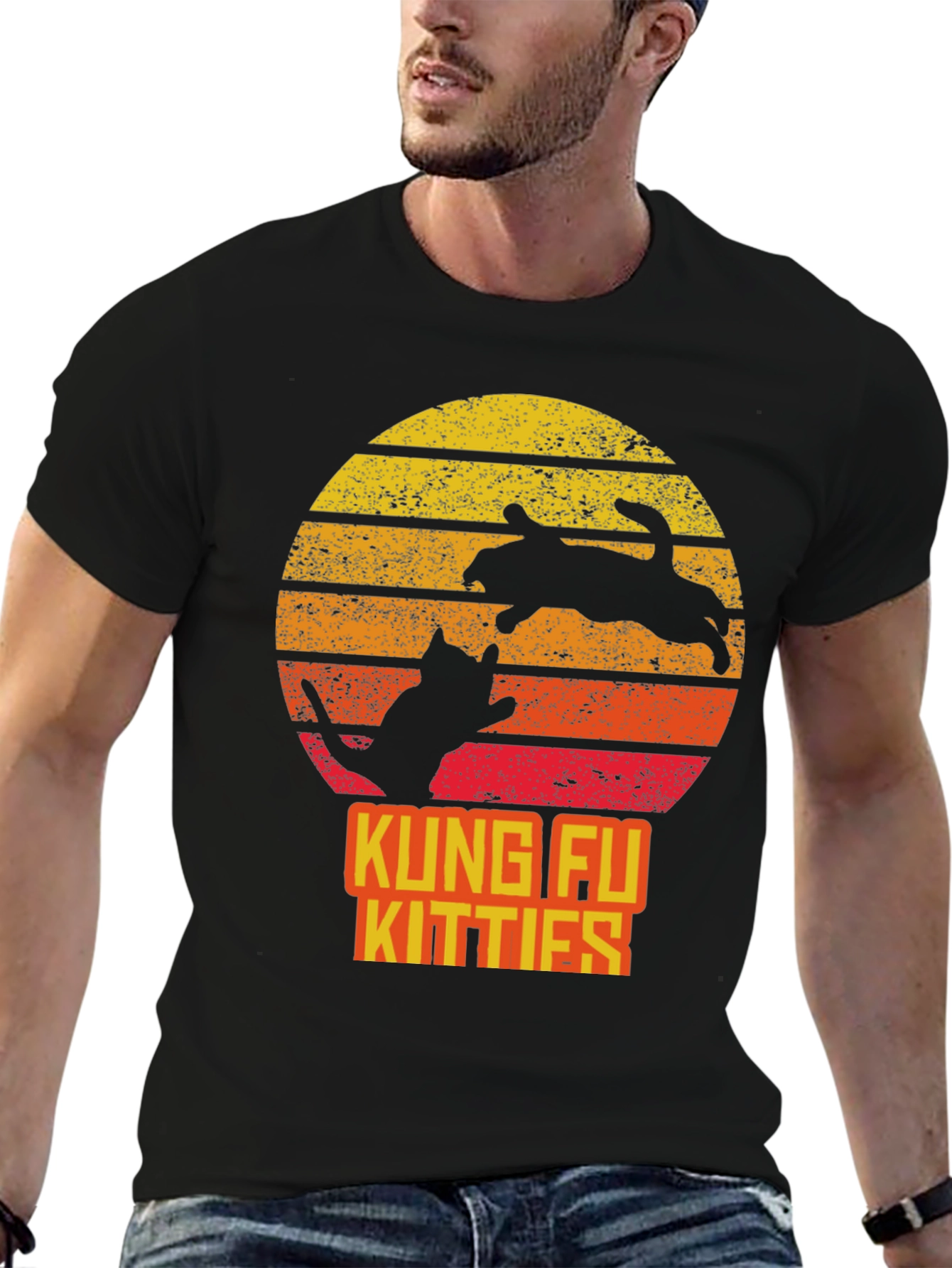 Kung Fu Kitties Graphic T-Shirt