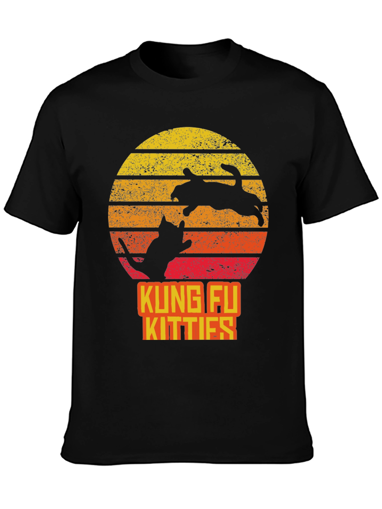 Kung Fu Kitties Graphic T-Shirt