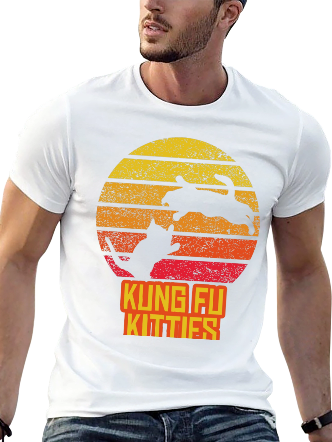 Kung Fu Kitties Graphic T-Shirt