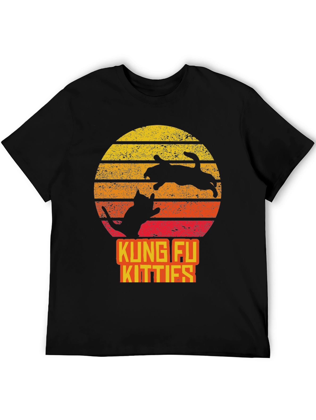 Kung Fu Kitties Graphic T-Shirt