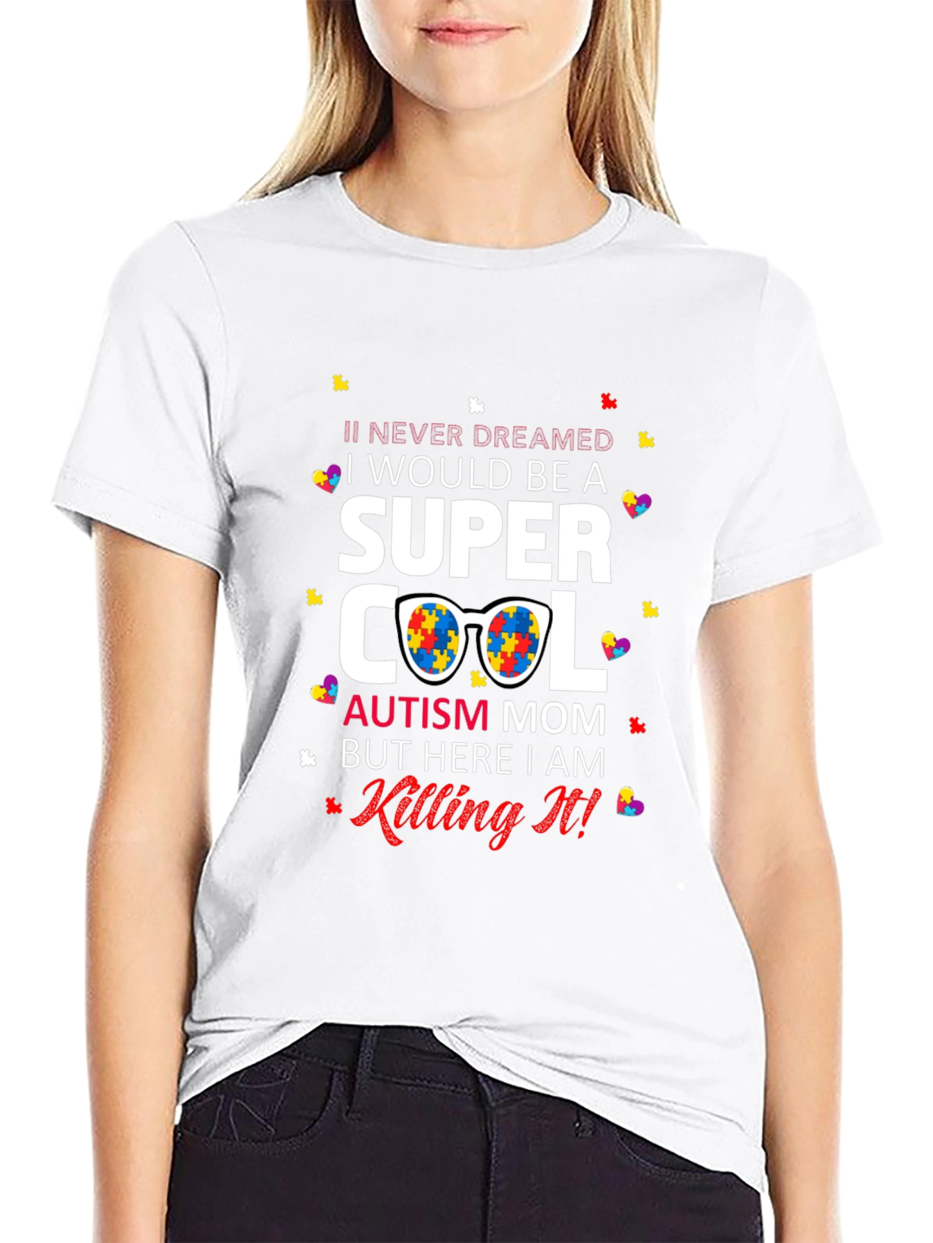 Super Cool Autism Mom T-Shirt