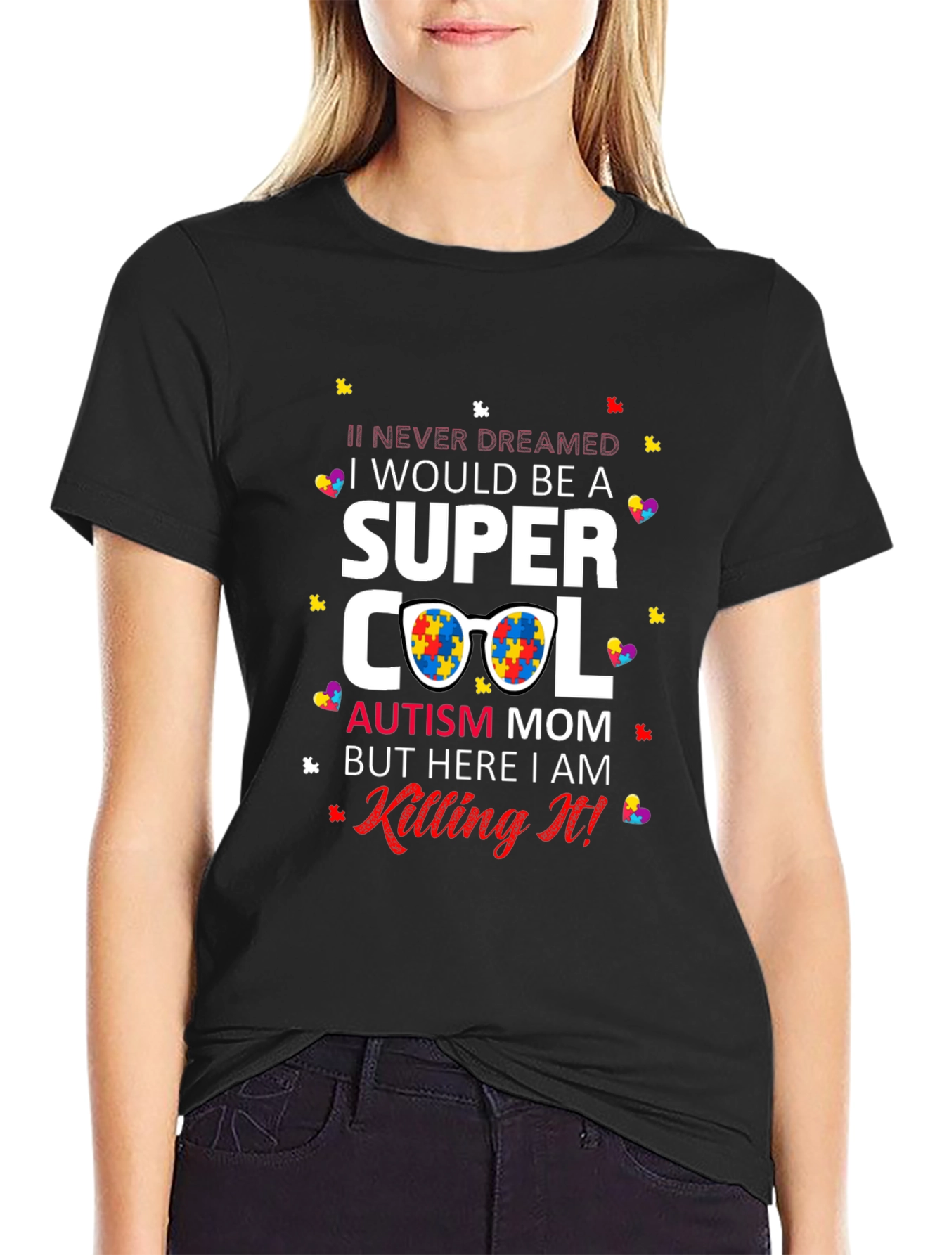 Super Cool Autism Mom T-Shirt
