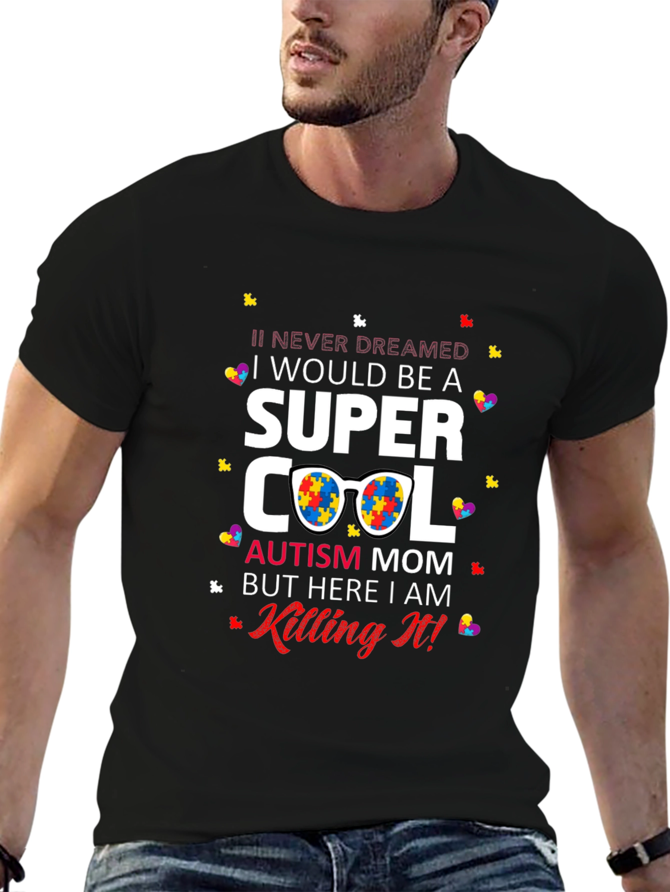 Super Cool Autism Mom T-Shirt