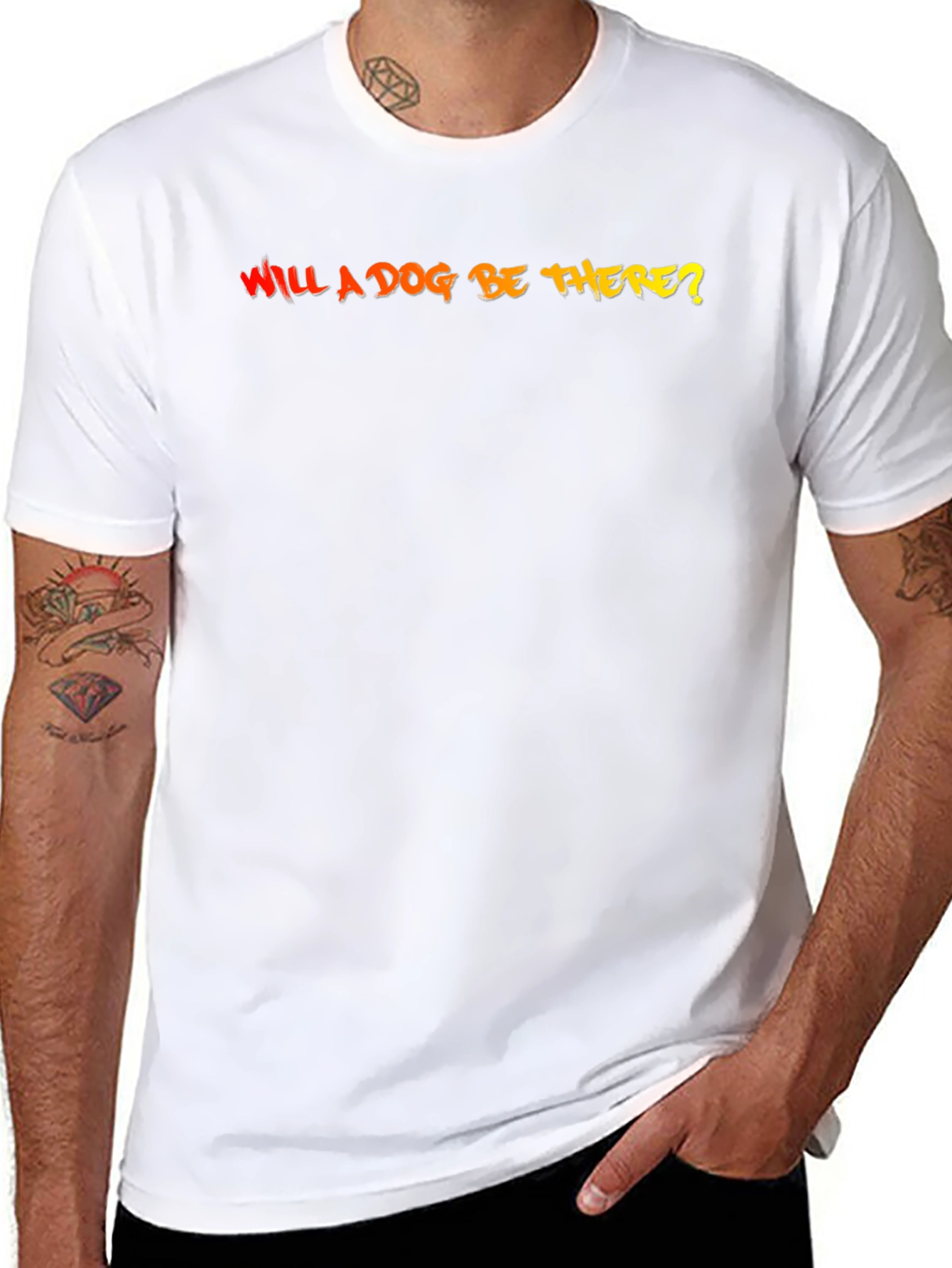 Will a Dog Be There? Graphic Tee