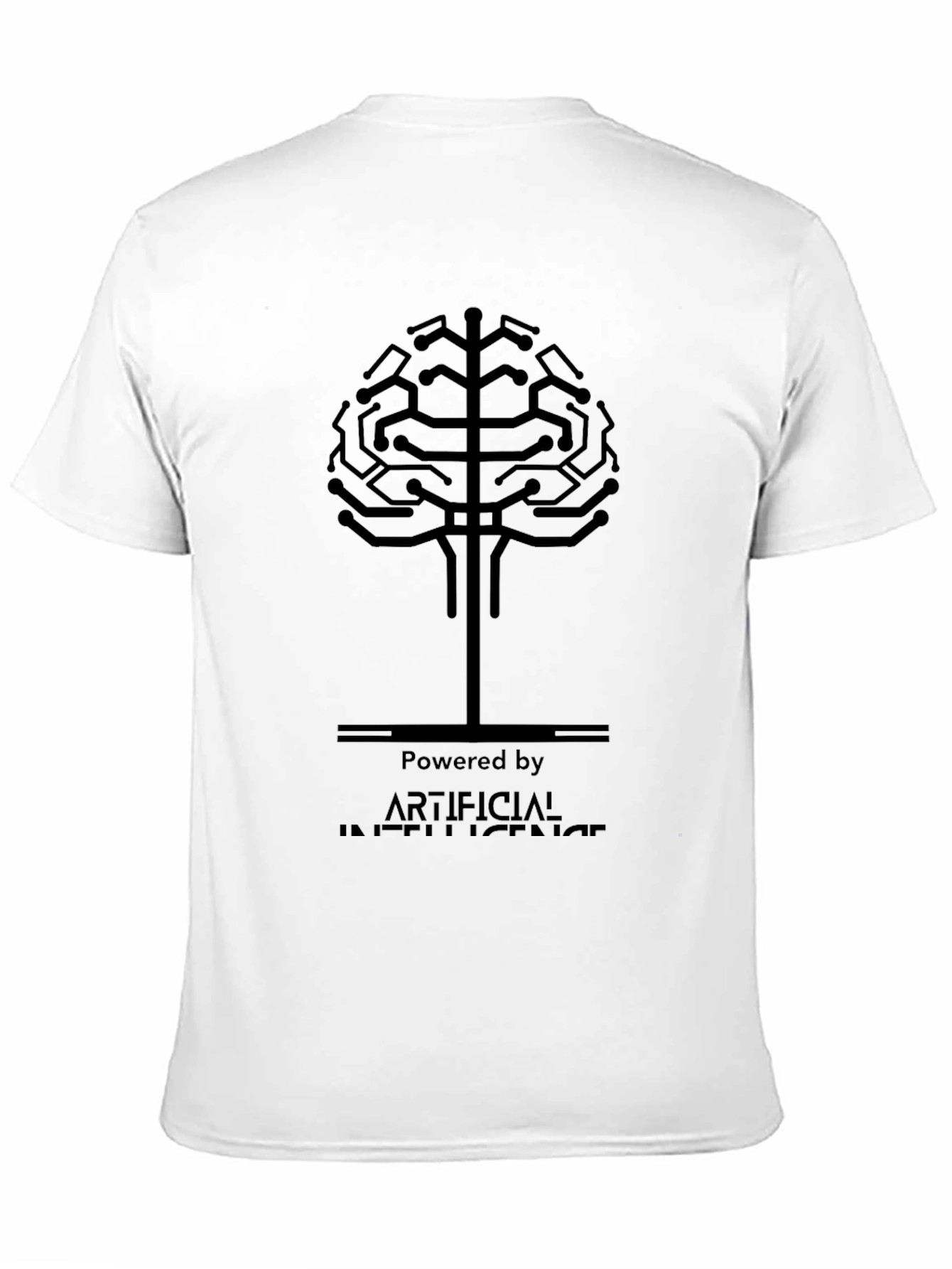 AI Brain T-Shirt - Powered by Artificial Intelligence Tee