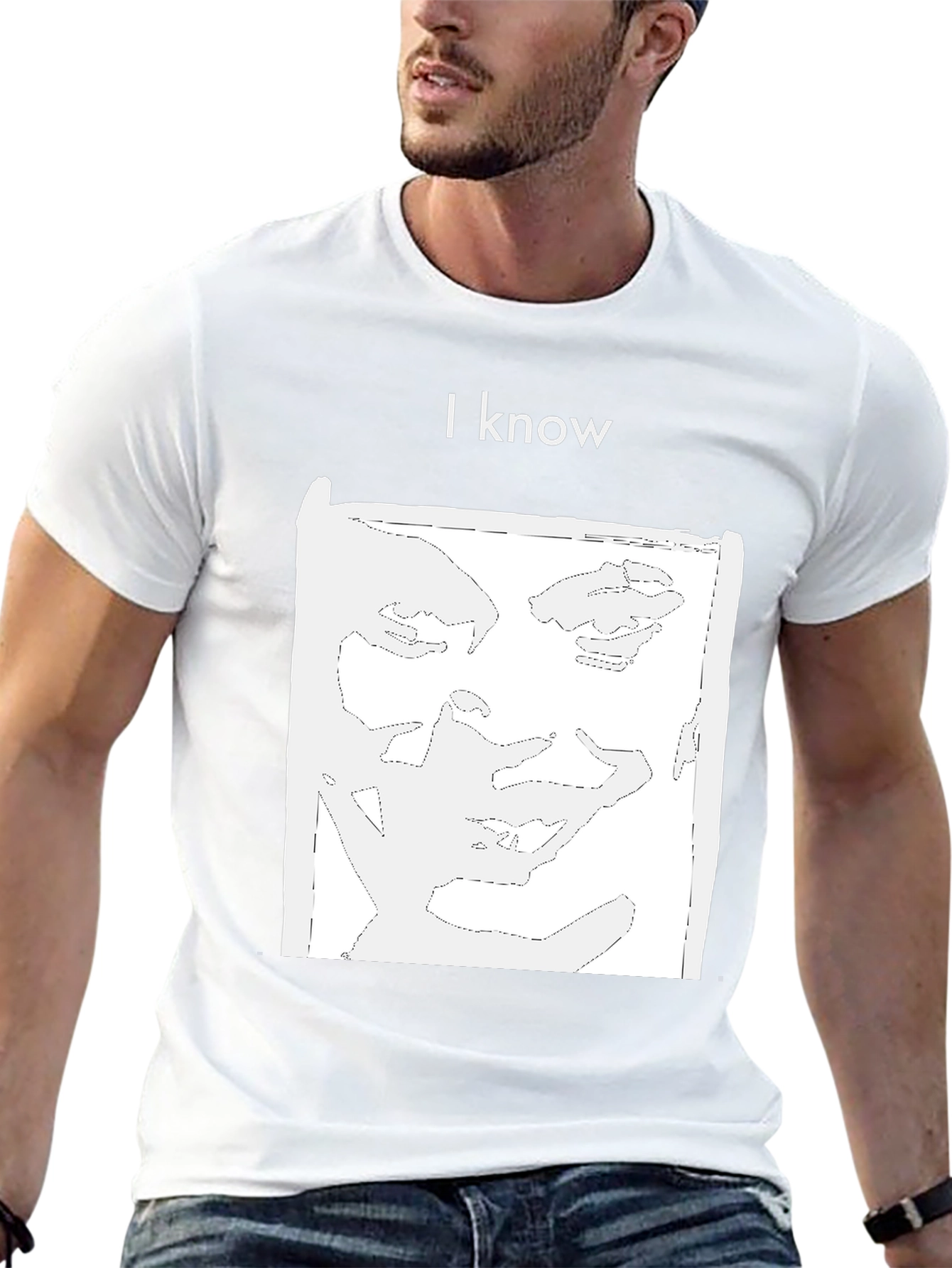 I Know Graphic Tee - Black Unisex T-Shirt