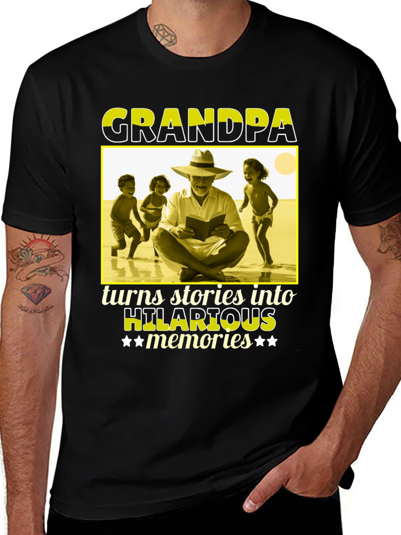 Grandpas Hilarious Memories T-Shirt
