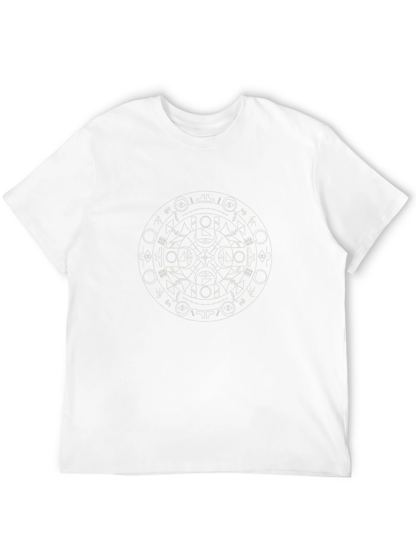 Mystic Circle Graphic Tee - Soft Cotton Comfort
