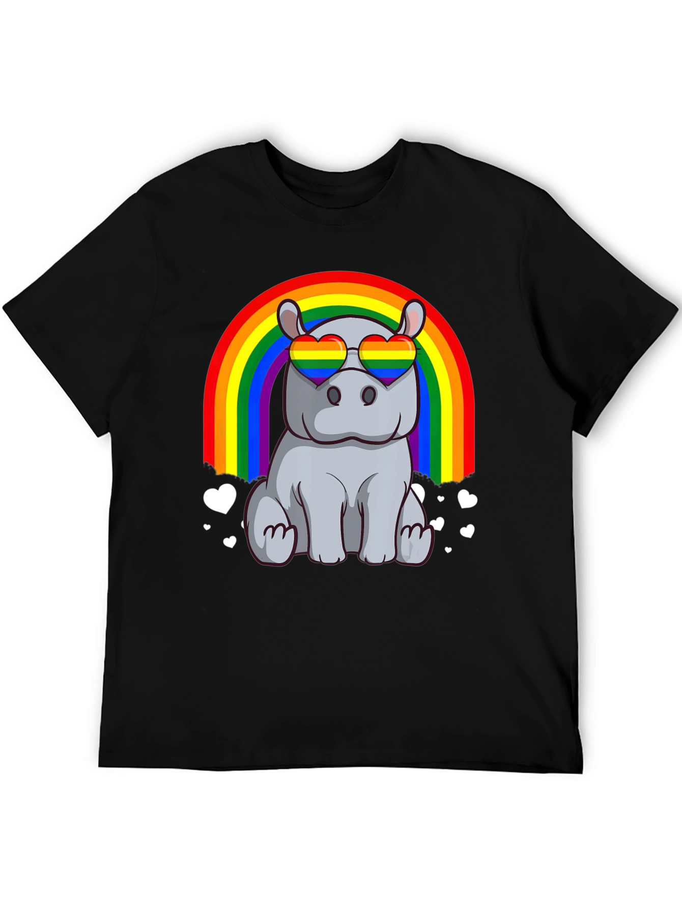Rainbow Hippo T-Shirt