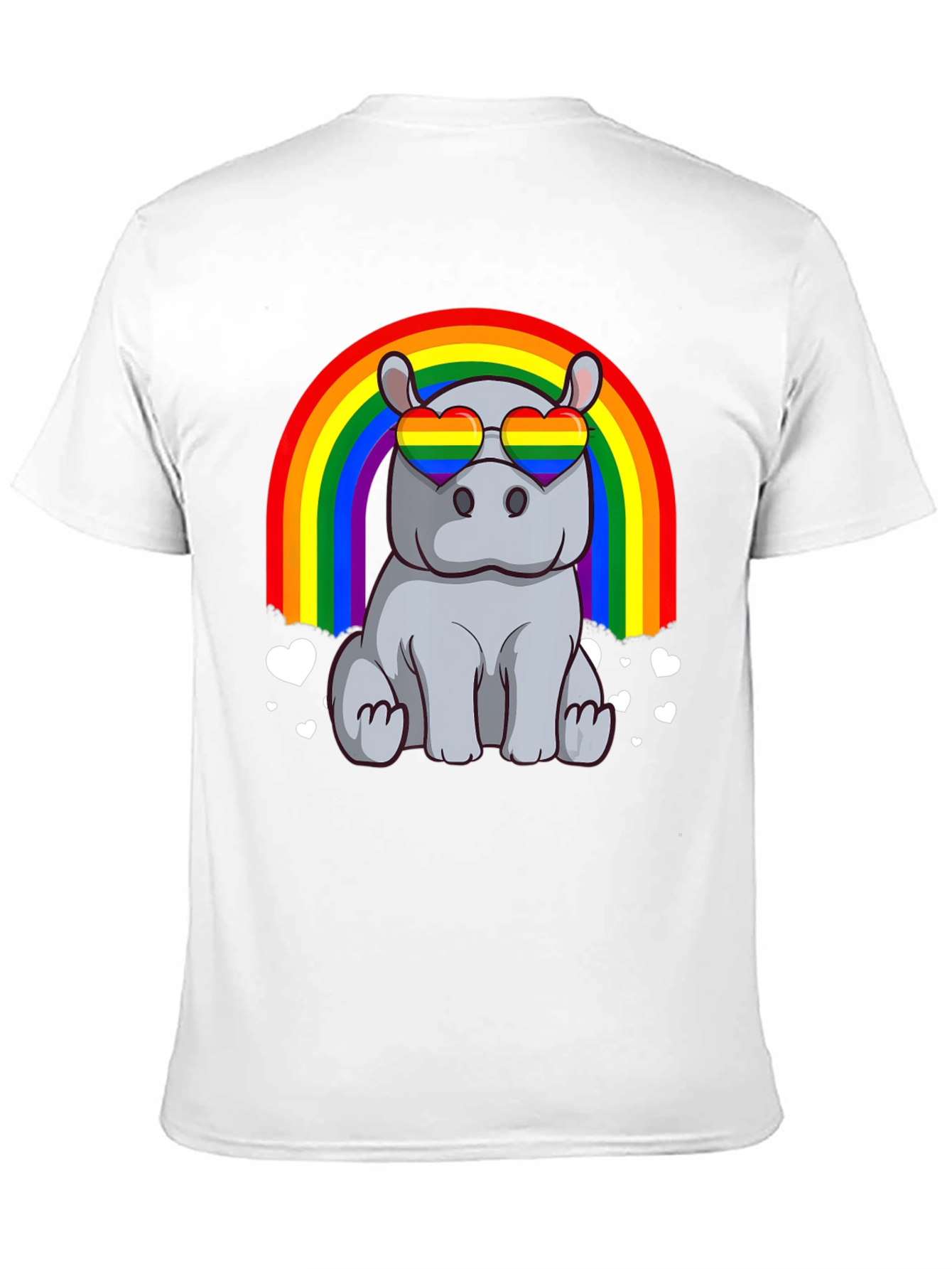Rainbow Hippo T-Shirt