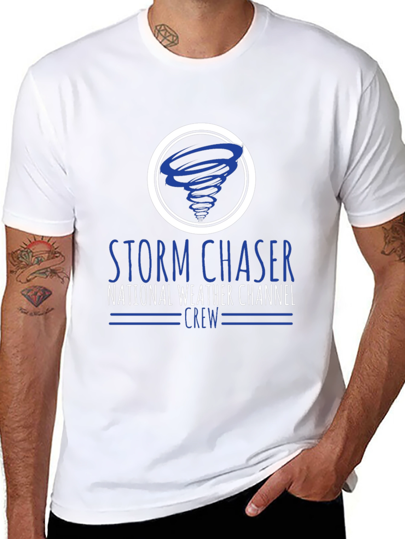 Storm Chaser National Weather Channel Crew T-Shirt