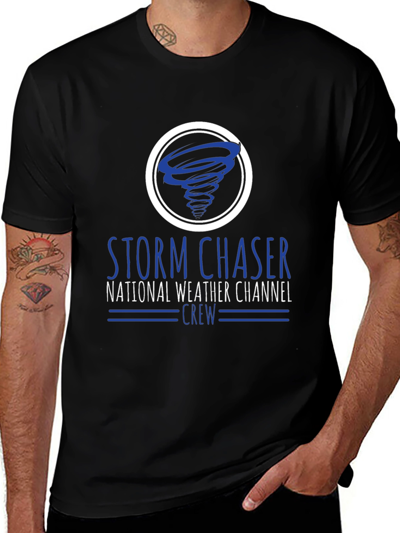 Storm Chaser National Weather Channel Crew T-Shirt