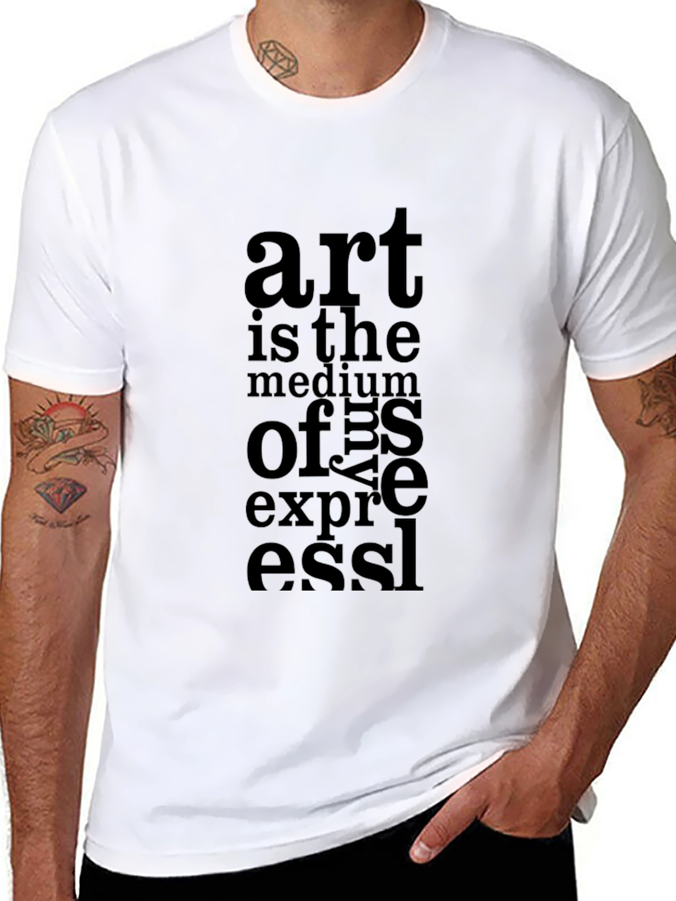 Art is the Medium of Express Tee