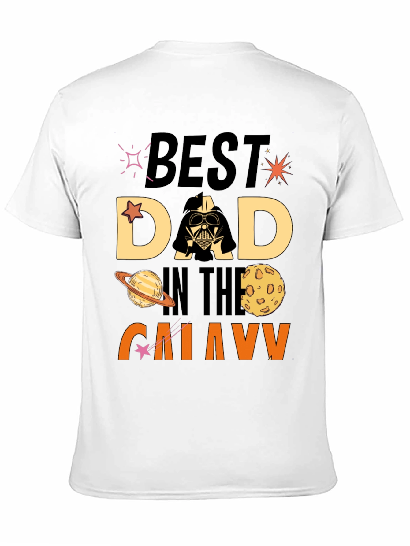 Best Dad in the Galaxy Star Wars T-Shirt