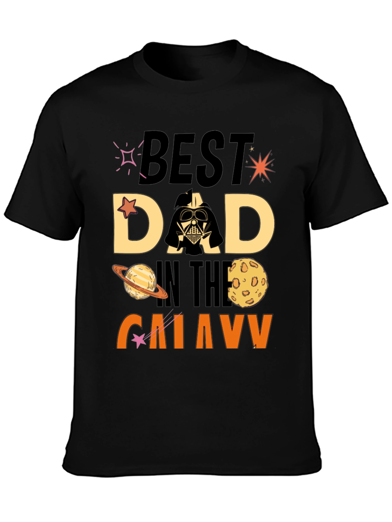 Best Dad in the Galaxy Star Wars T-Shirt