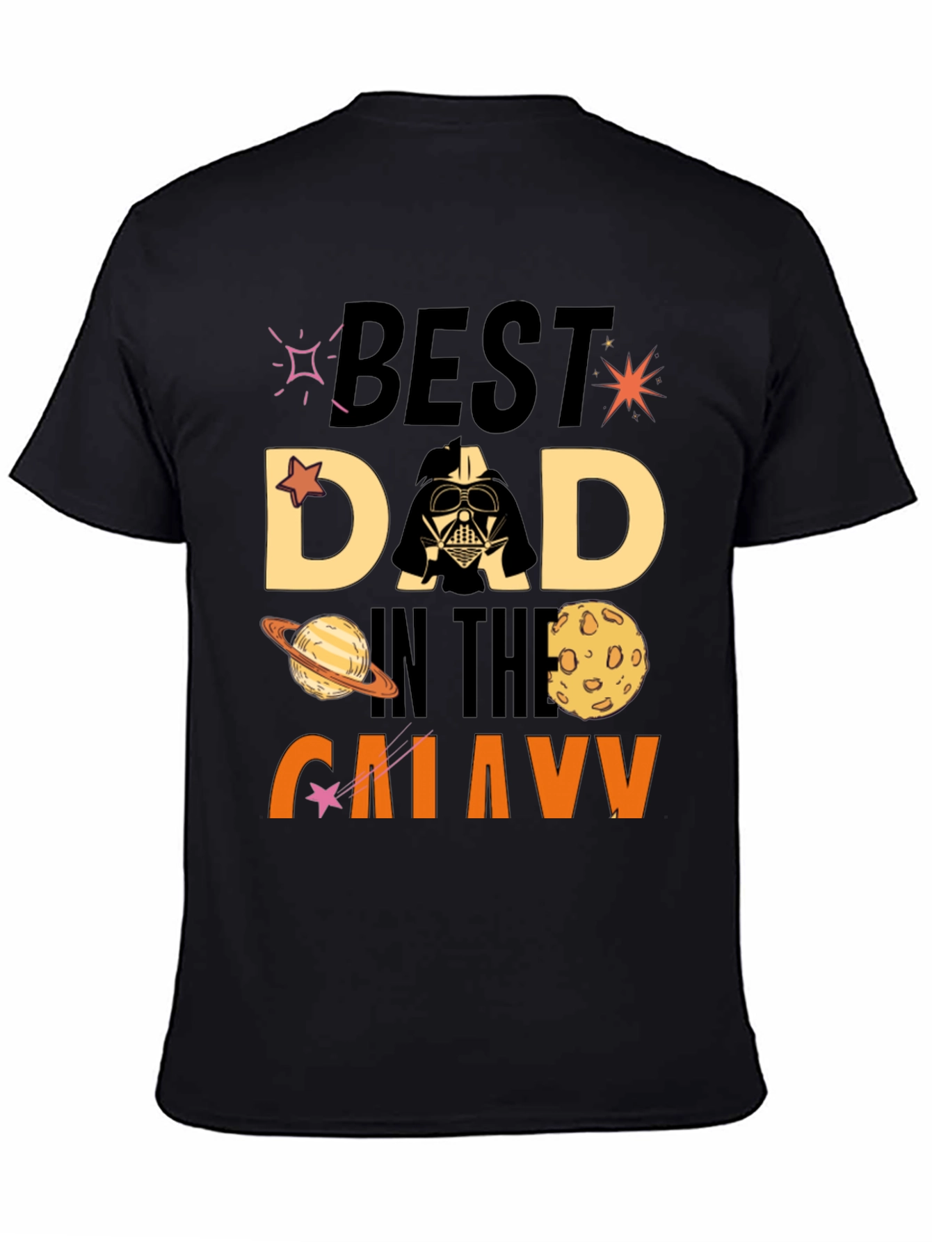 Best Dad in the Galaxy Star Wars T-Shirt
