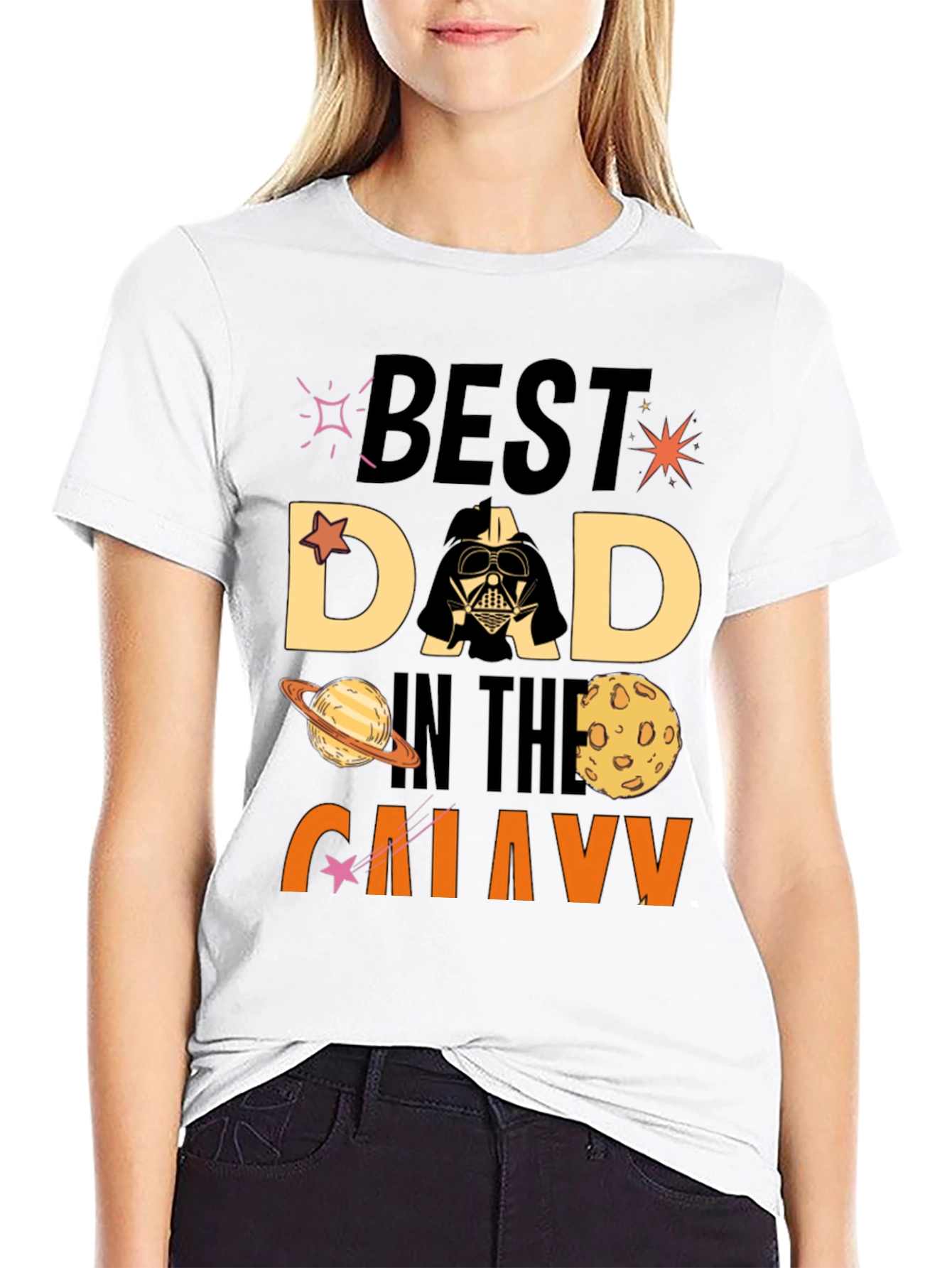 Best Dad in the Galaxy Star Wars T-Shirt
