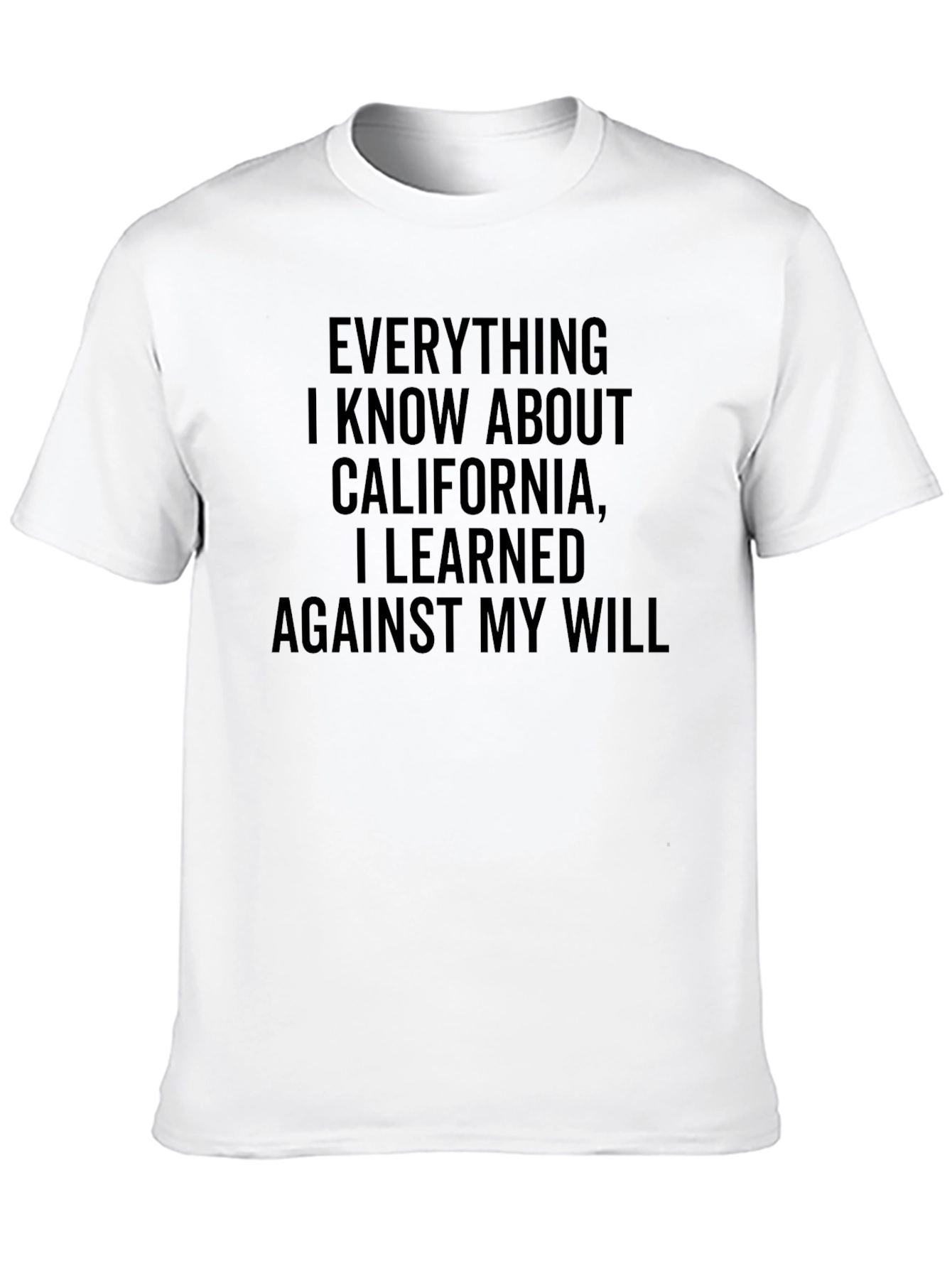 California Knowledge Funny Sarcastic T-Shirt