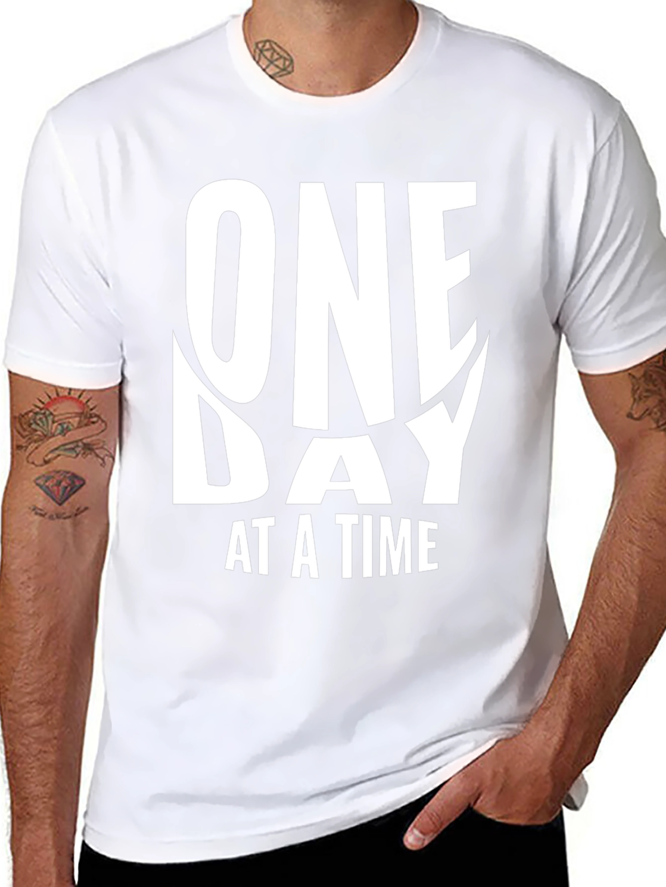 One Day At A Time Graphic T-Shirt