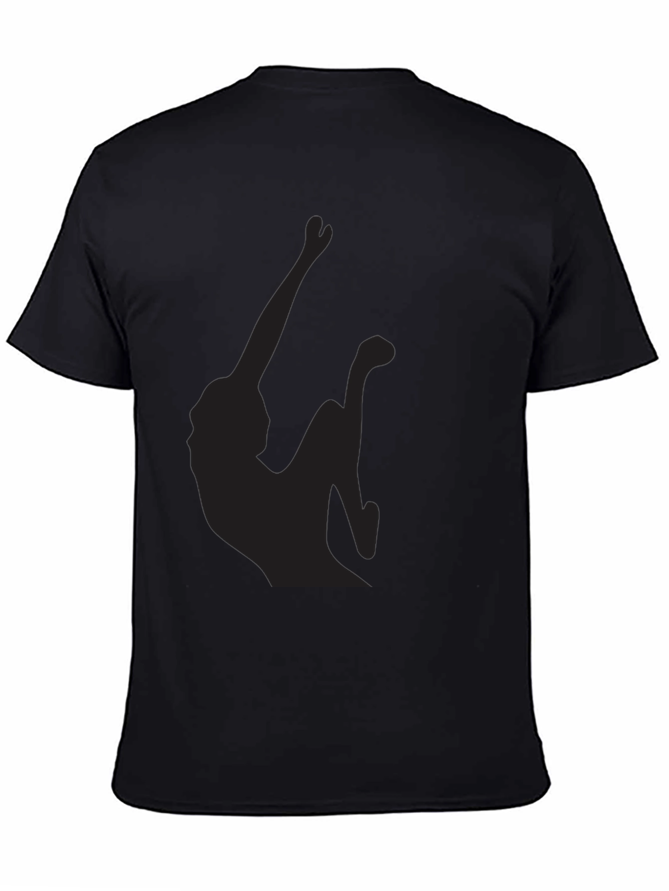 Silhouette Graphic Tee - Black Unisex T-Shirt