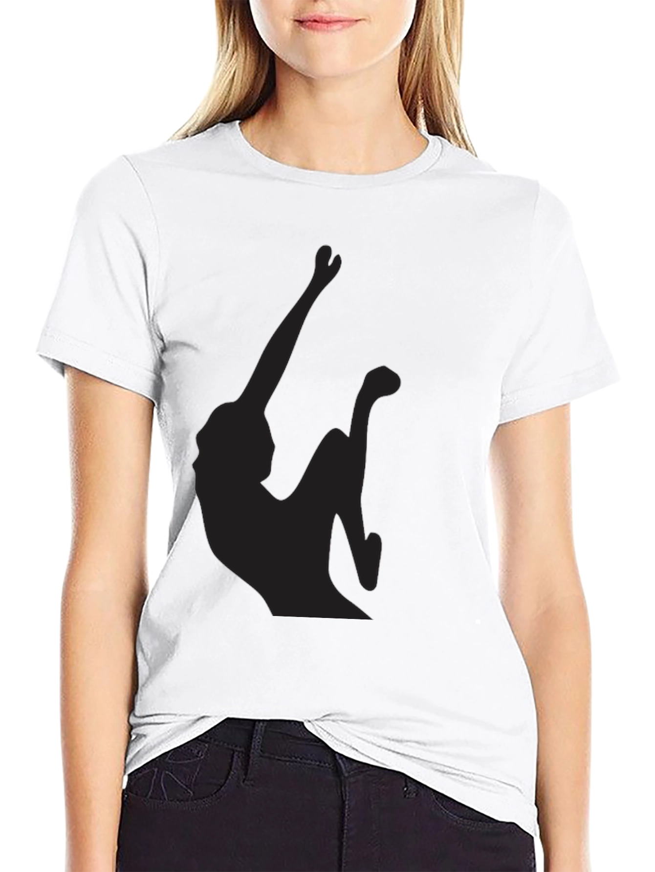 Silhouette Graphic Tee - Black Unisex T-Shirt