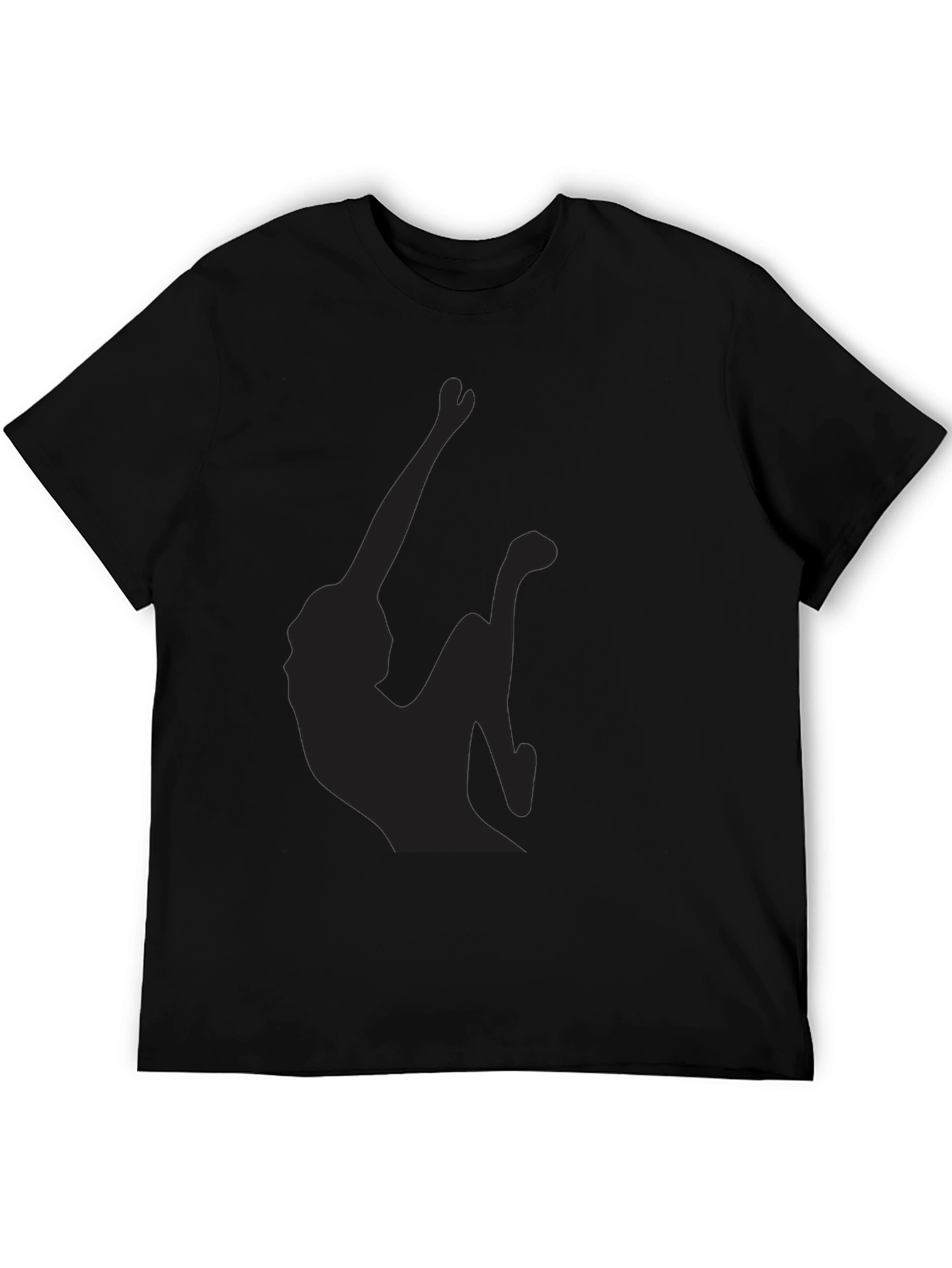 Silhouette Graphic Tee - Black Unisex T-Shirt