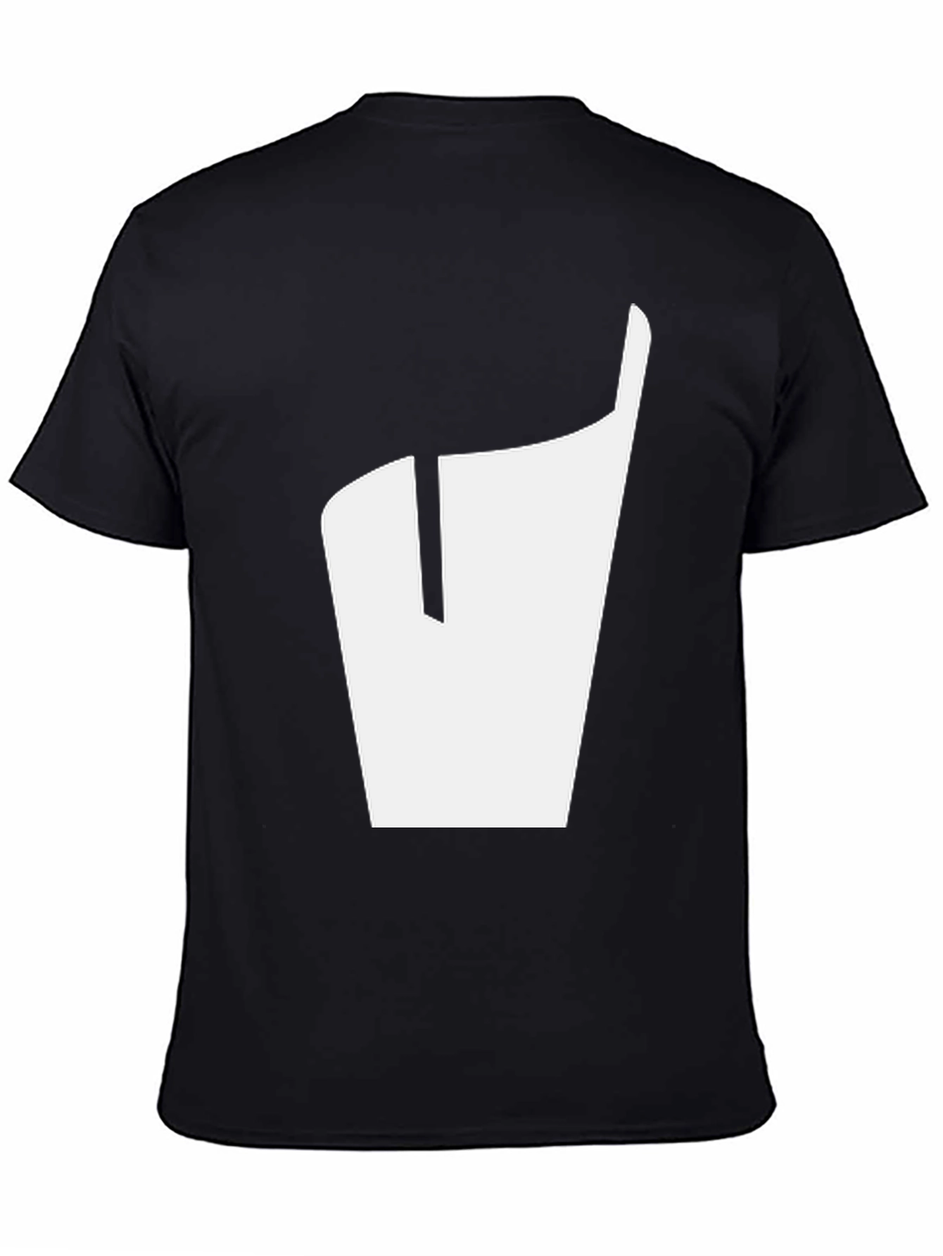 Minimalist Graphic Tee - Black
