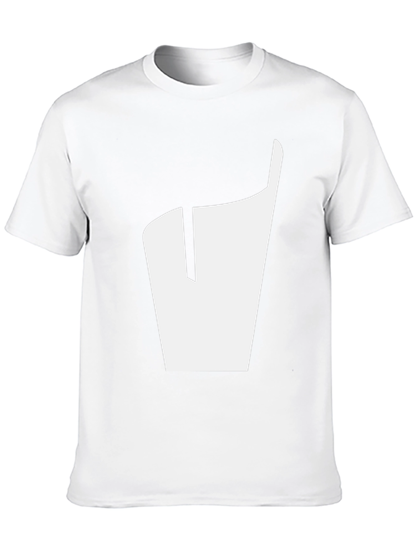 Minimalist Graphic Tee - Black