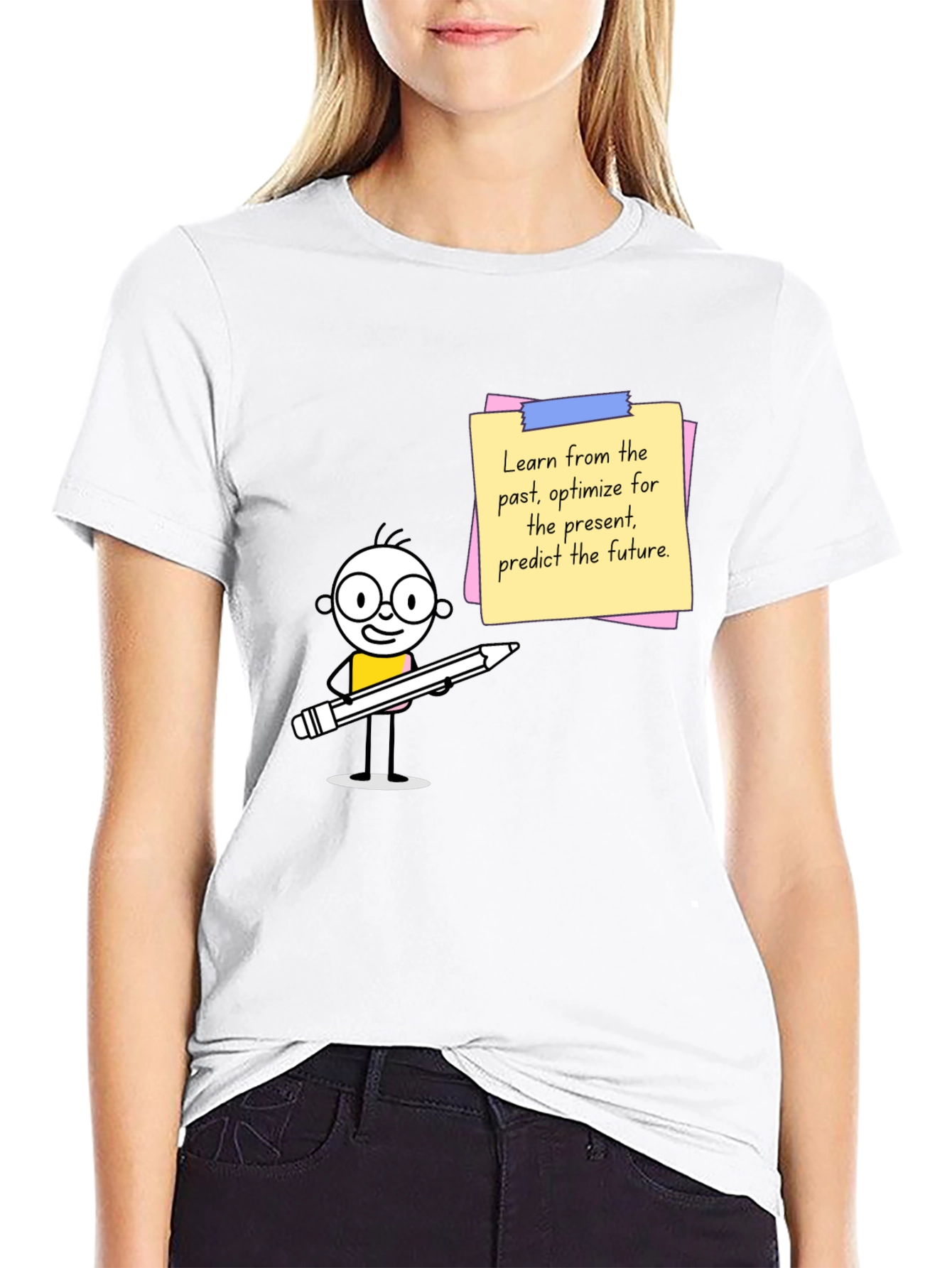 Learn from the Past Graphic T-Shirt