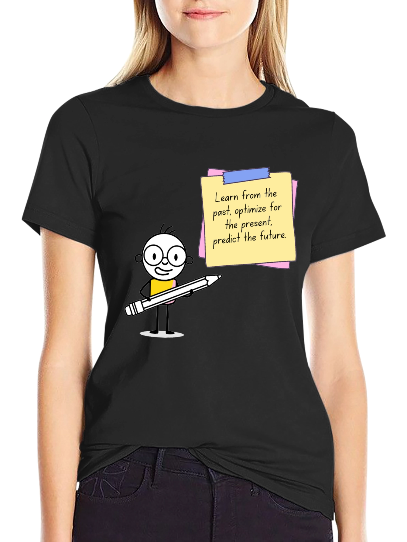 Learn from the Past Graphic T-Shirt
