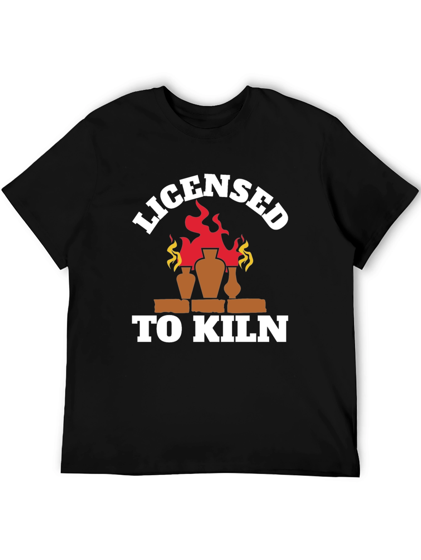 Licensed To Kiln Pottery T-Shirt