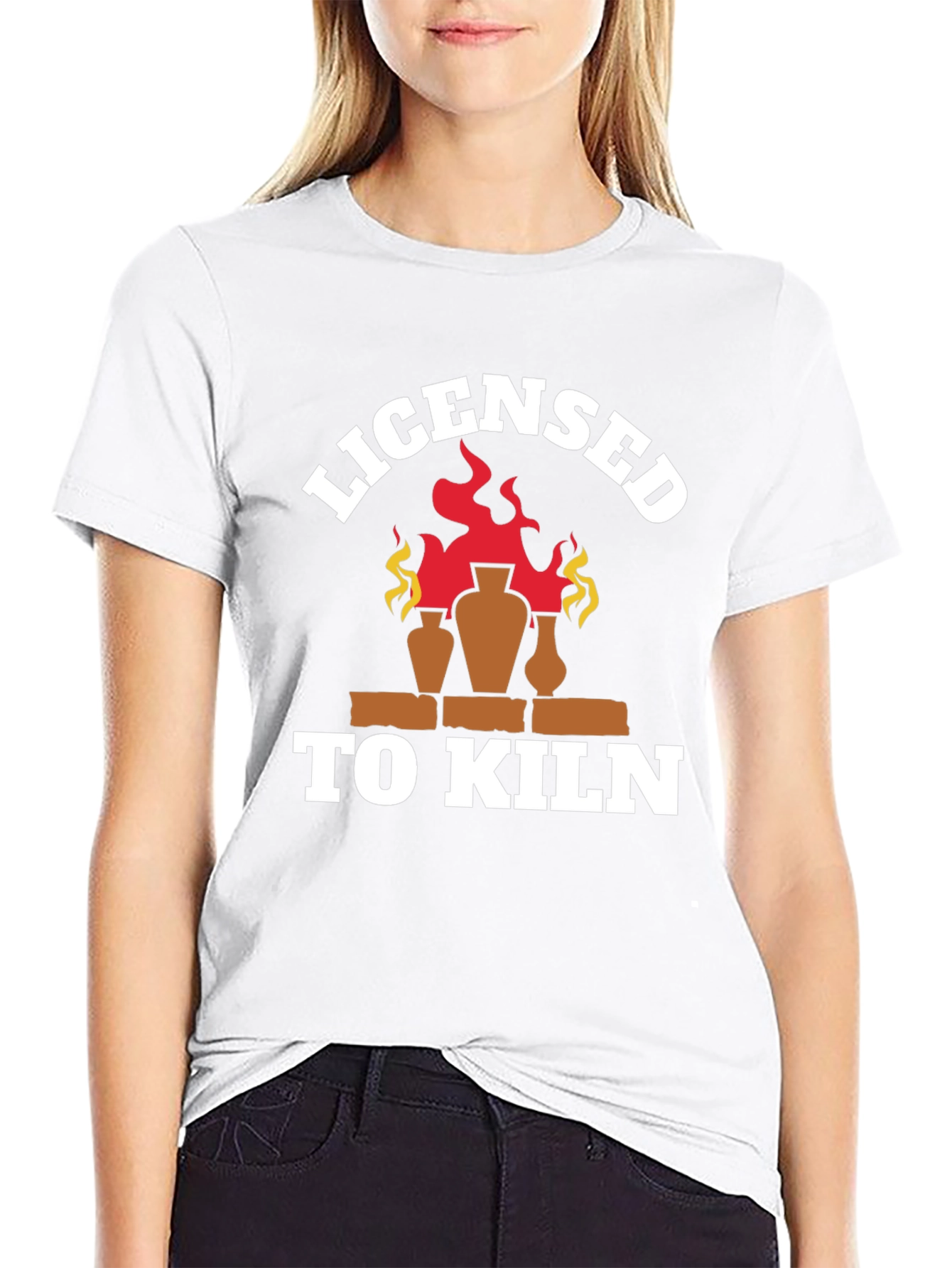 Licensed To Kiln Pottery T-Shirt