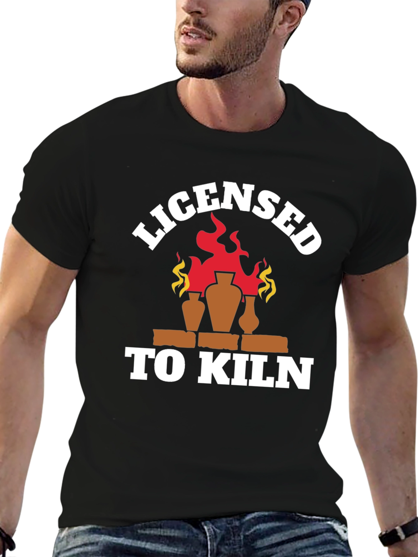 Licensed To Kiln Pottery T-Shirt